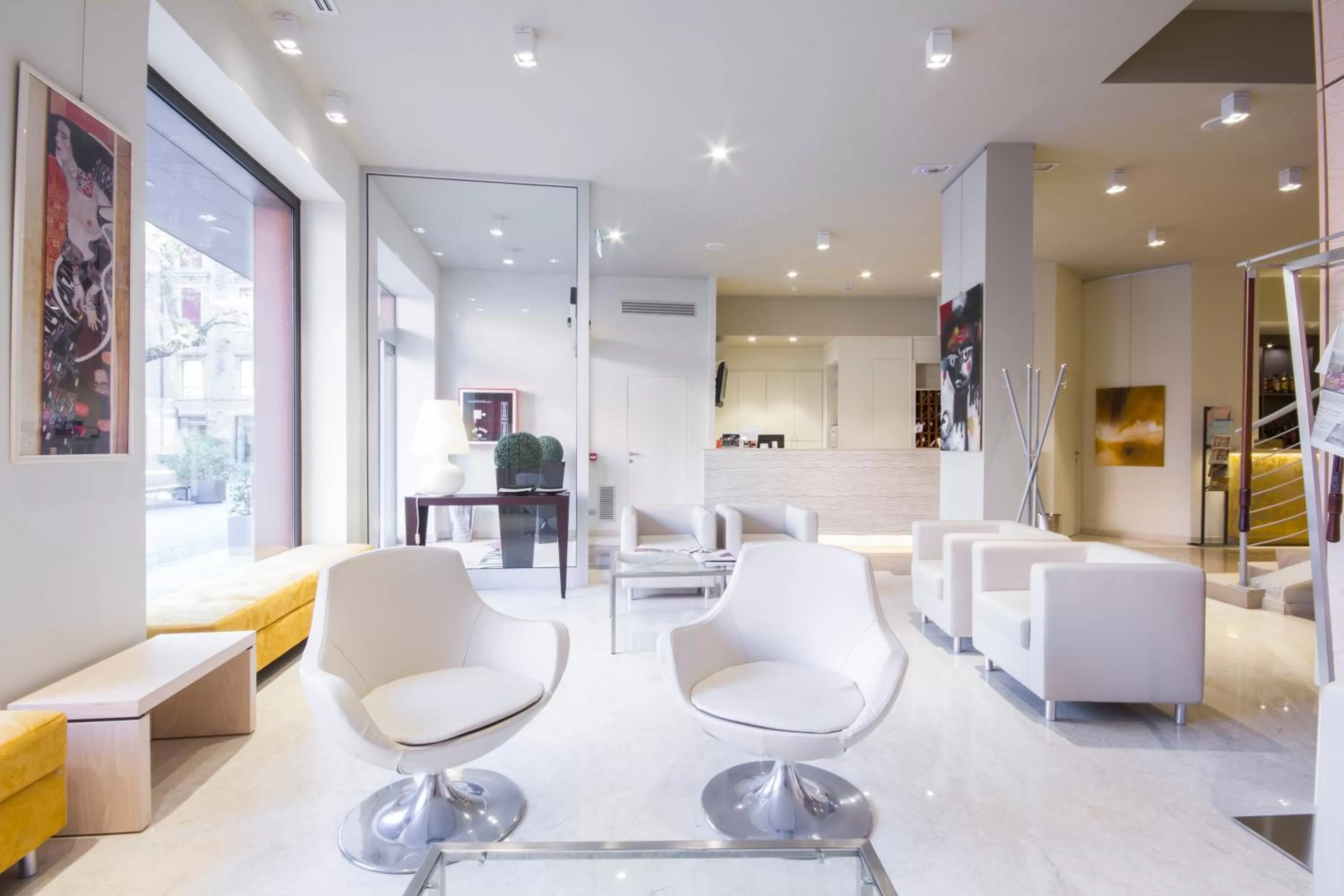 Lobby or reception in Hotel Carlton