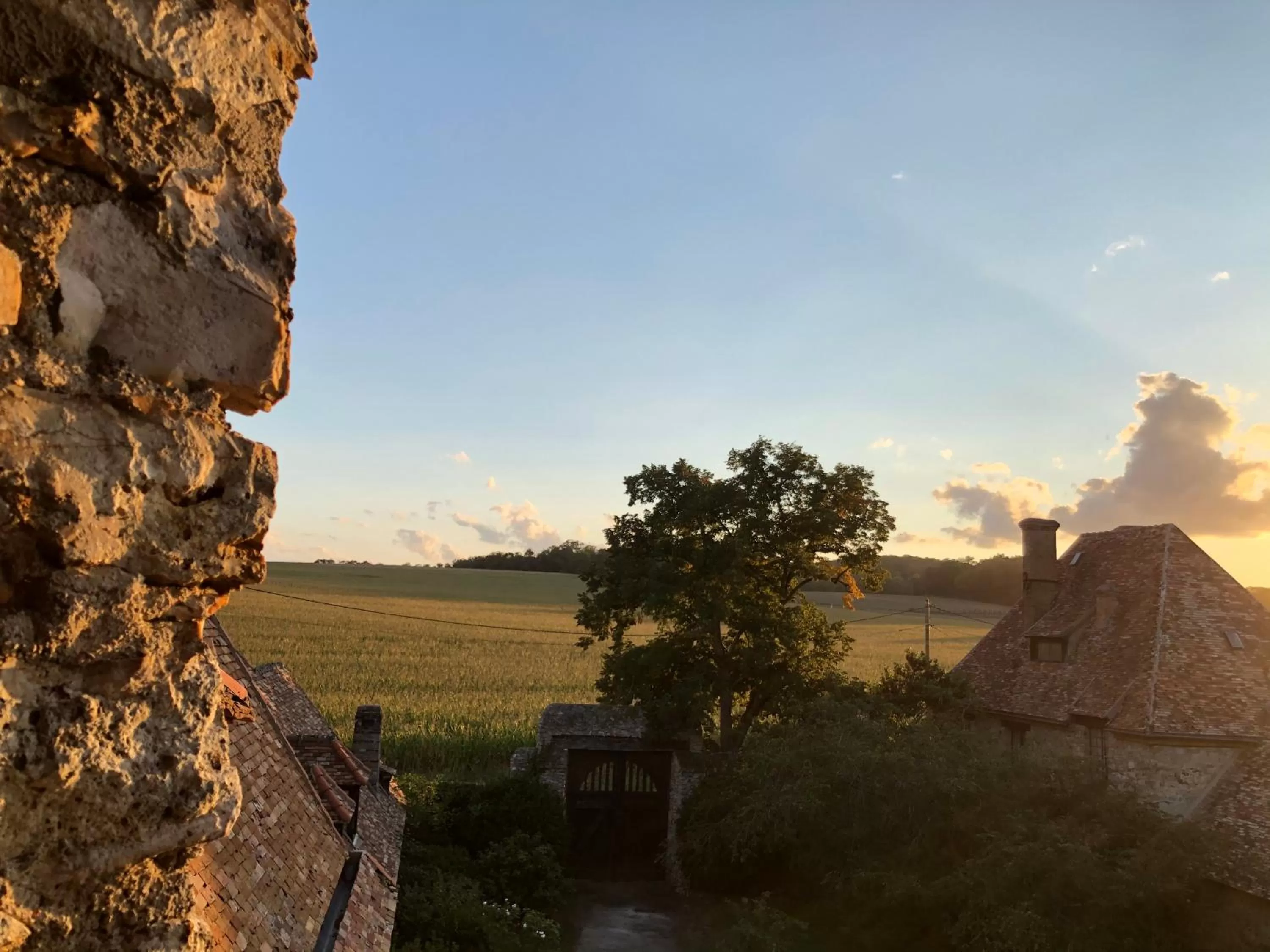 View (from property/room) in Le Logis d'Arniere
