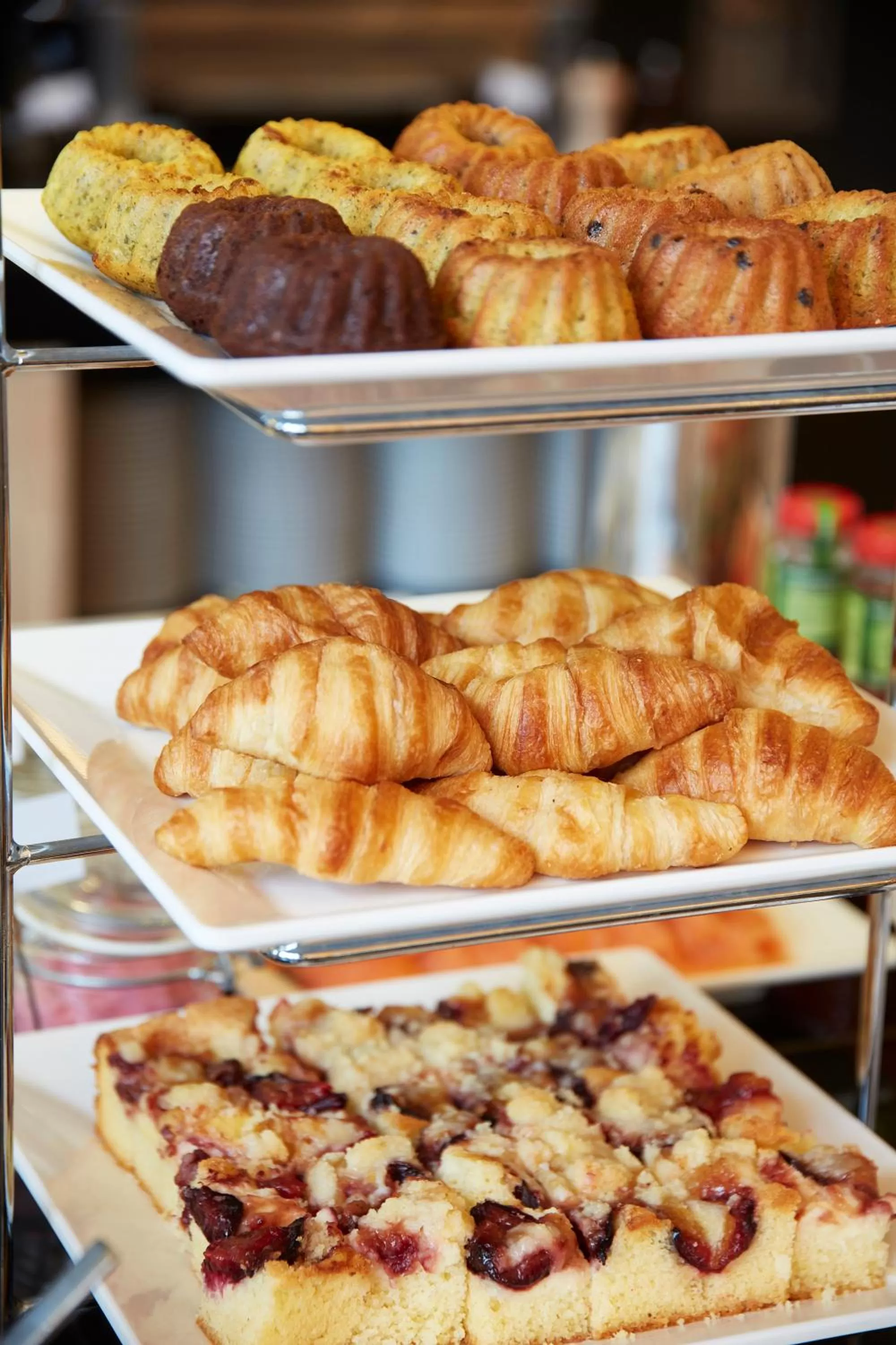 Buffet breakfast in GHOTEL hotel & living Koblenz
