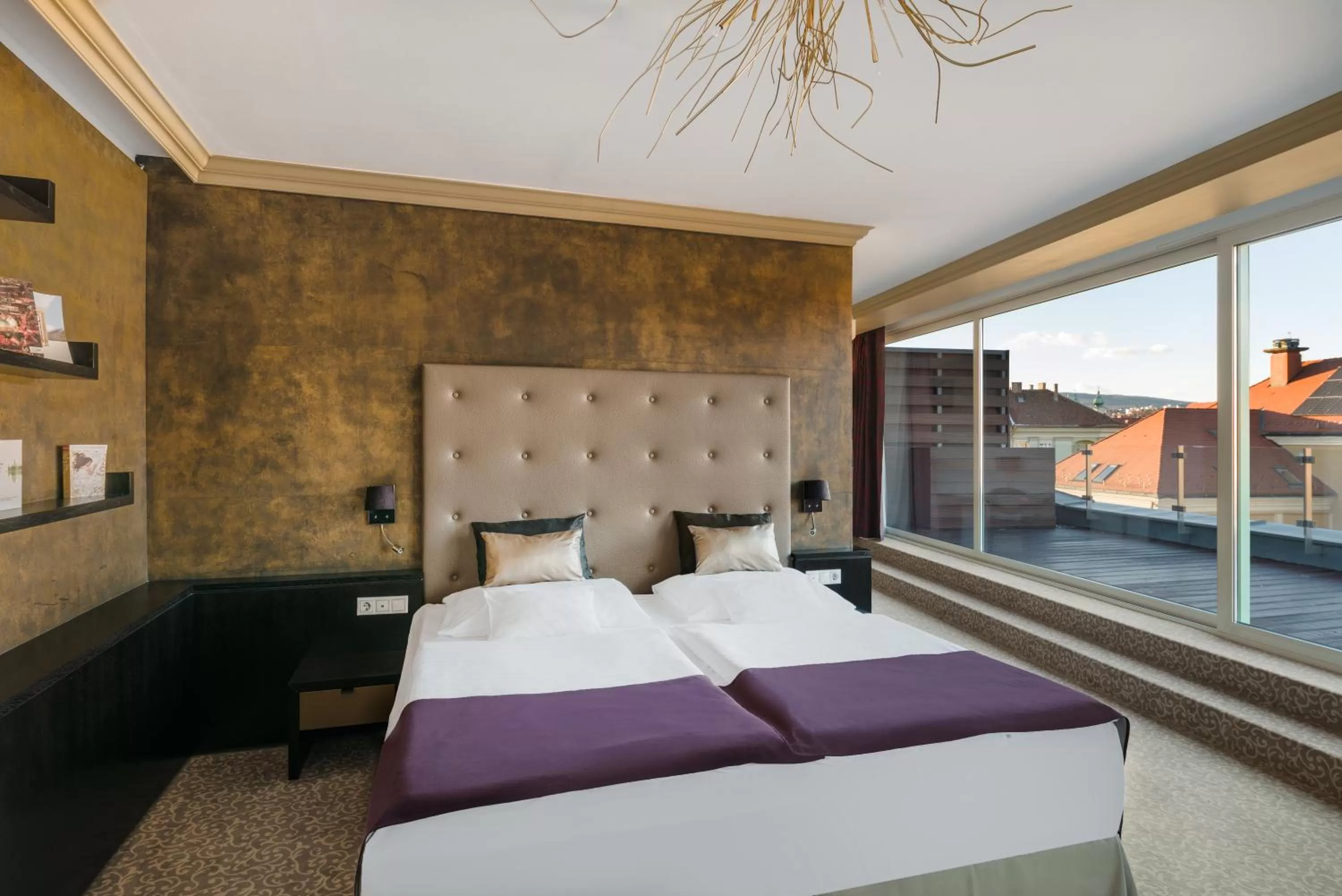 Photo of the whole room, Bed in Corso Hotel Pécs