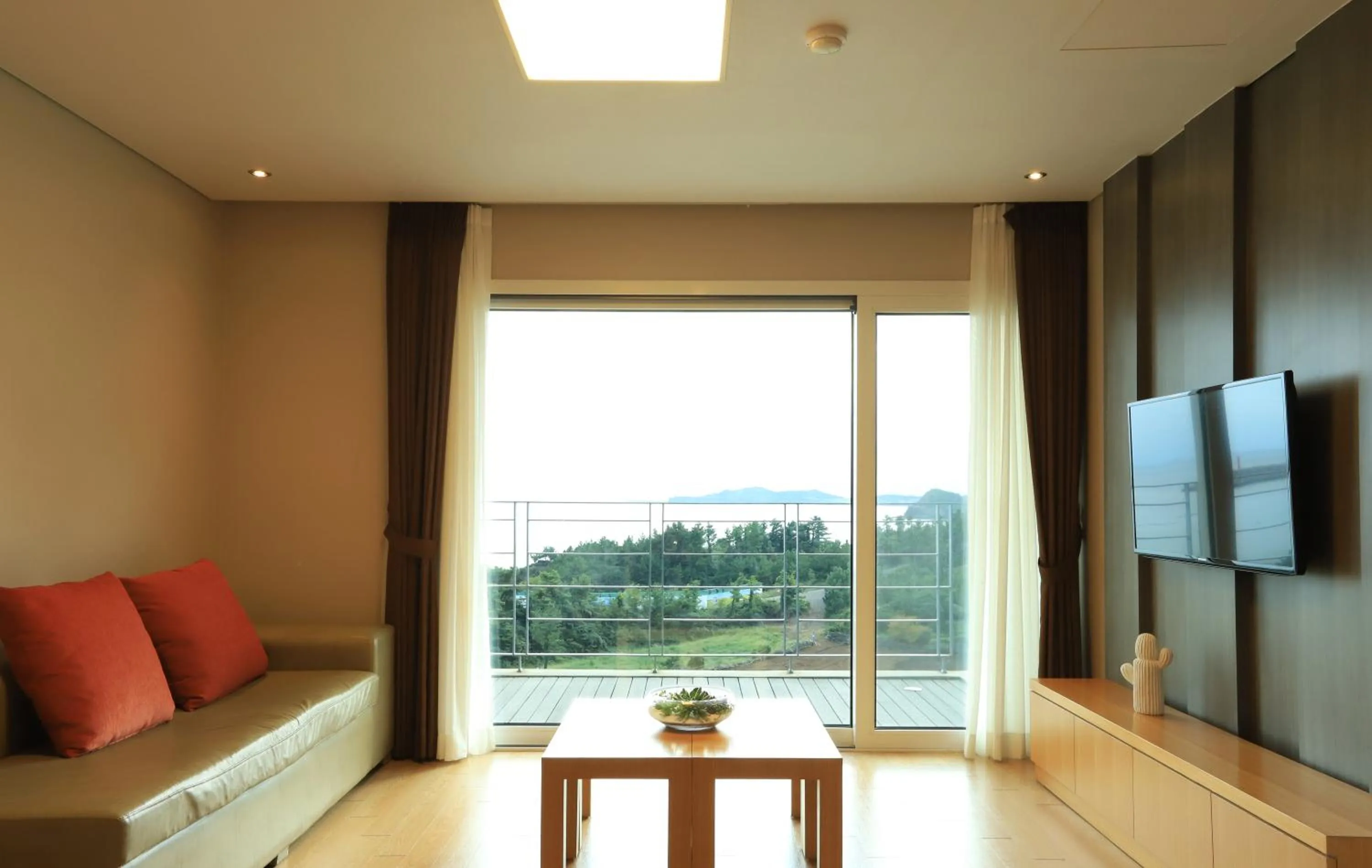 Sea view in Y Resort Jeju