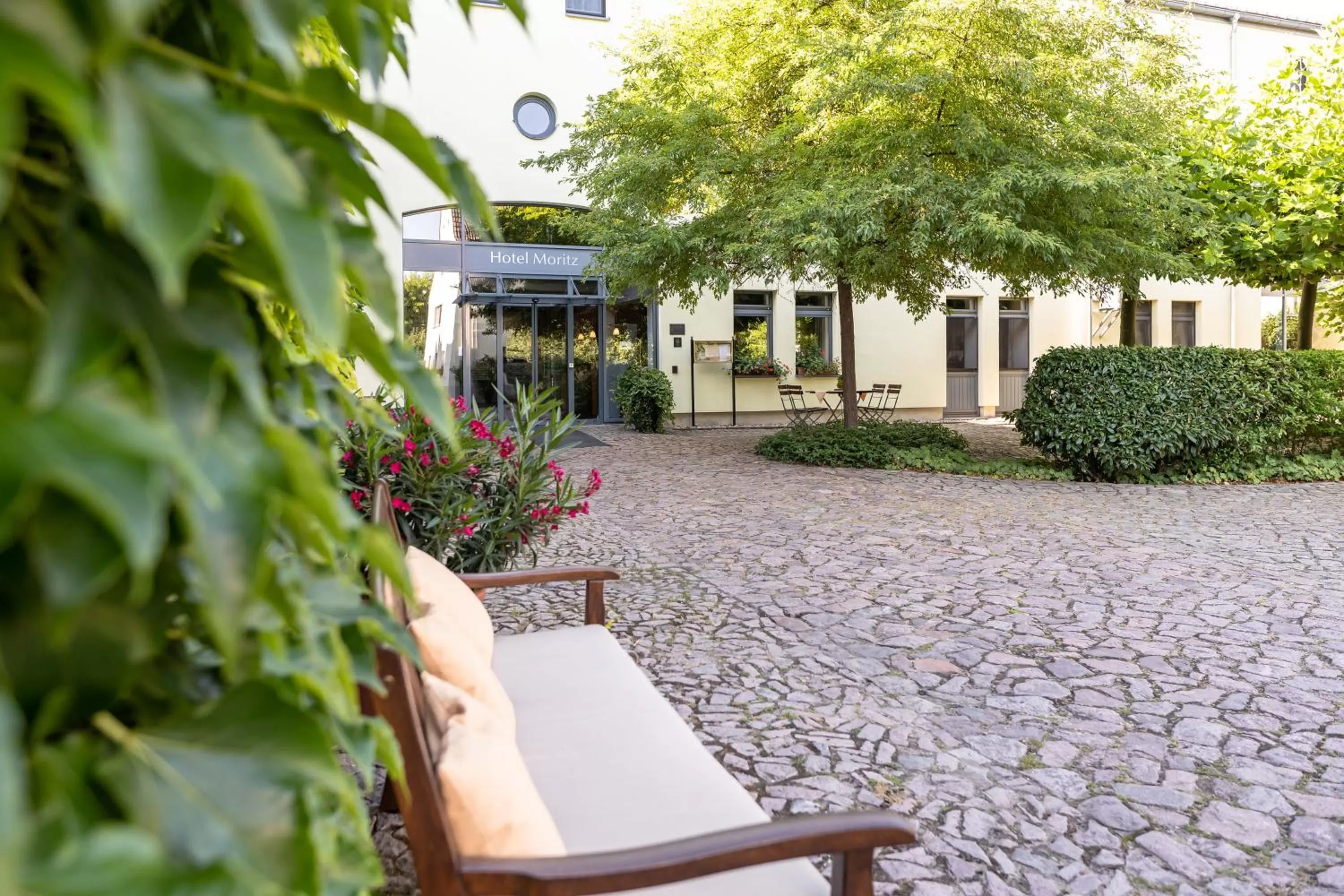 Property building in Hotel Moritz an der Elbe