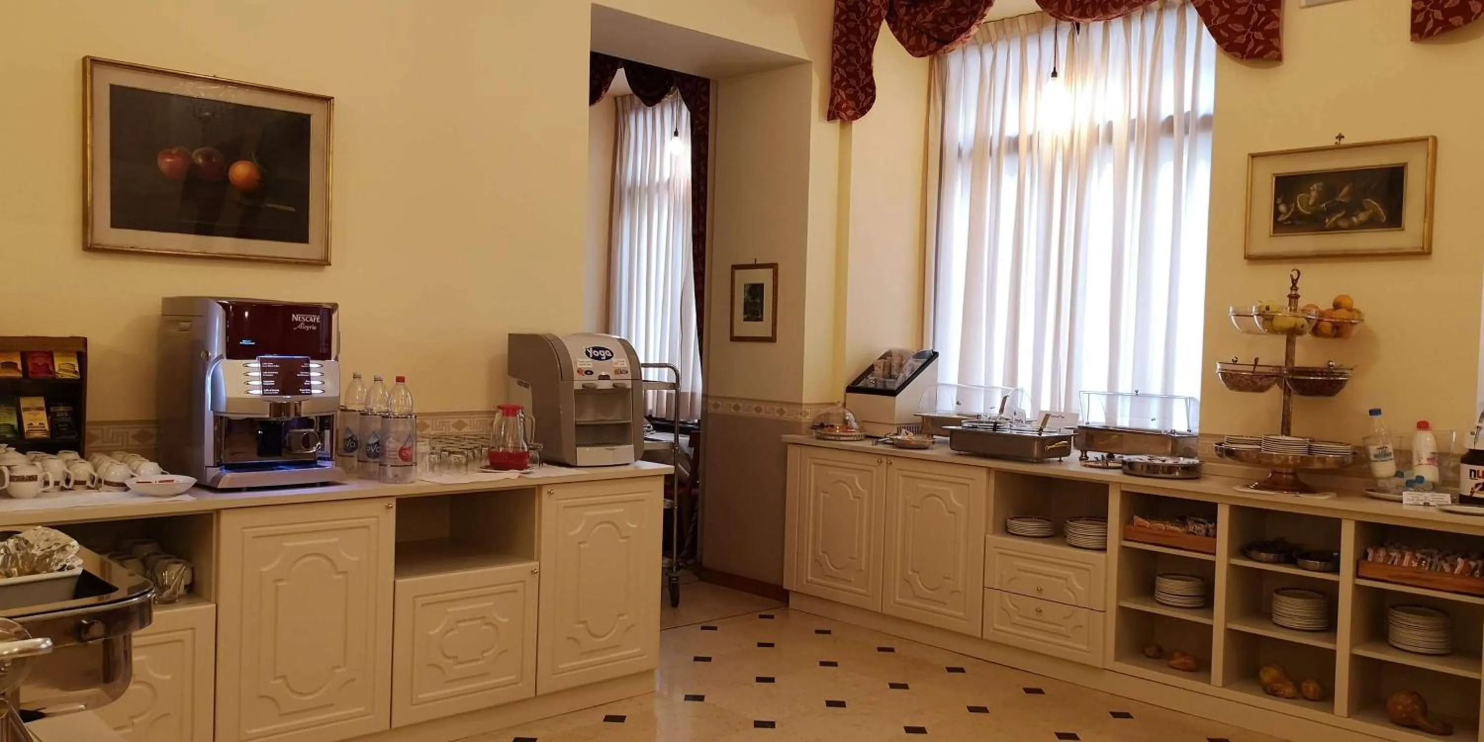 Restaurant/places to eat in Best Western Hotel Genio