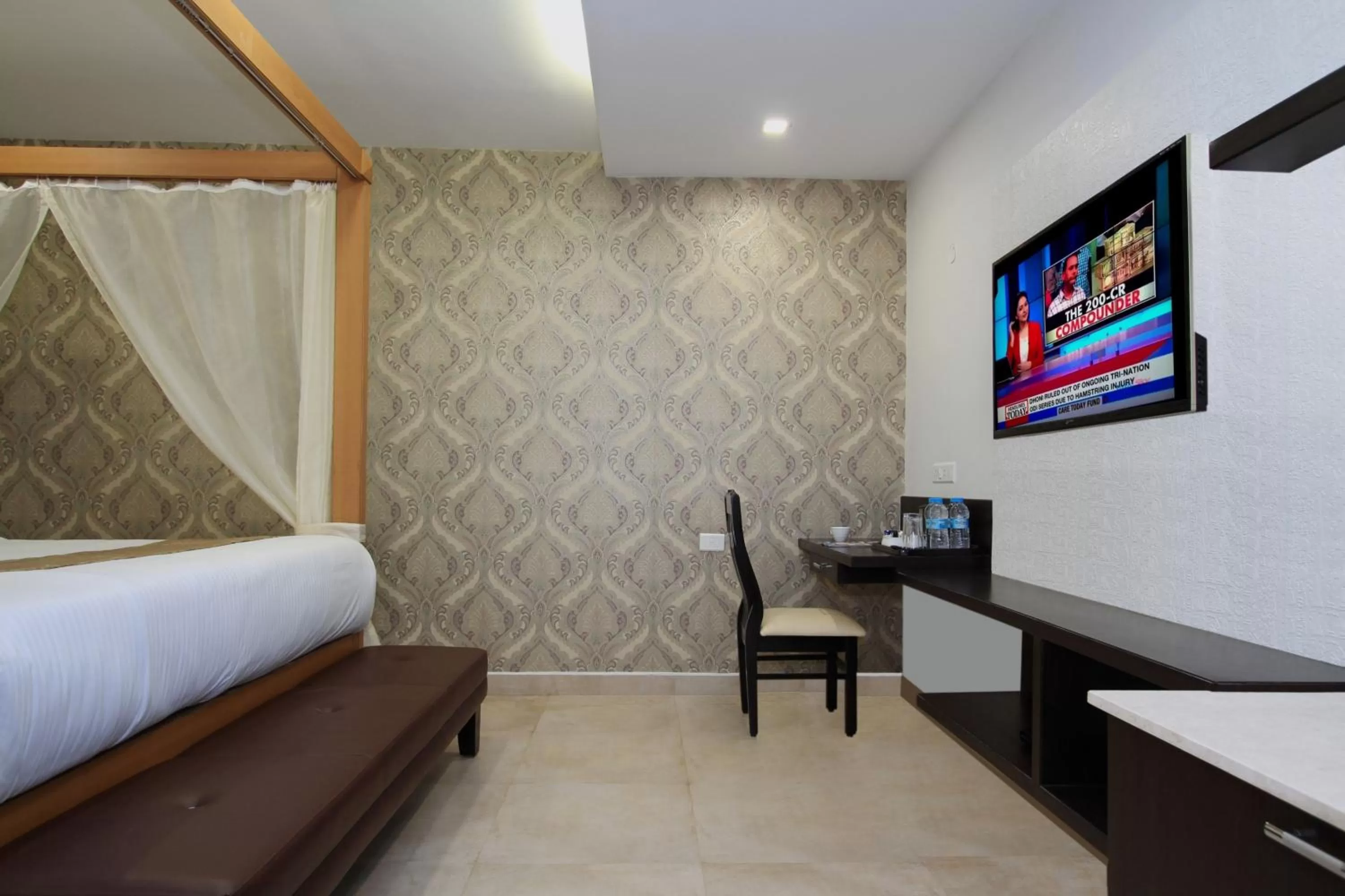 TV and multimedia, Bed in Ambaari hotel