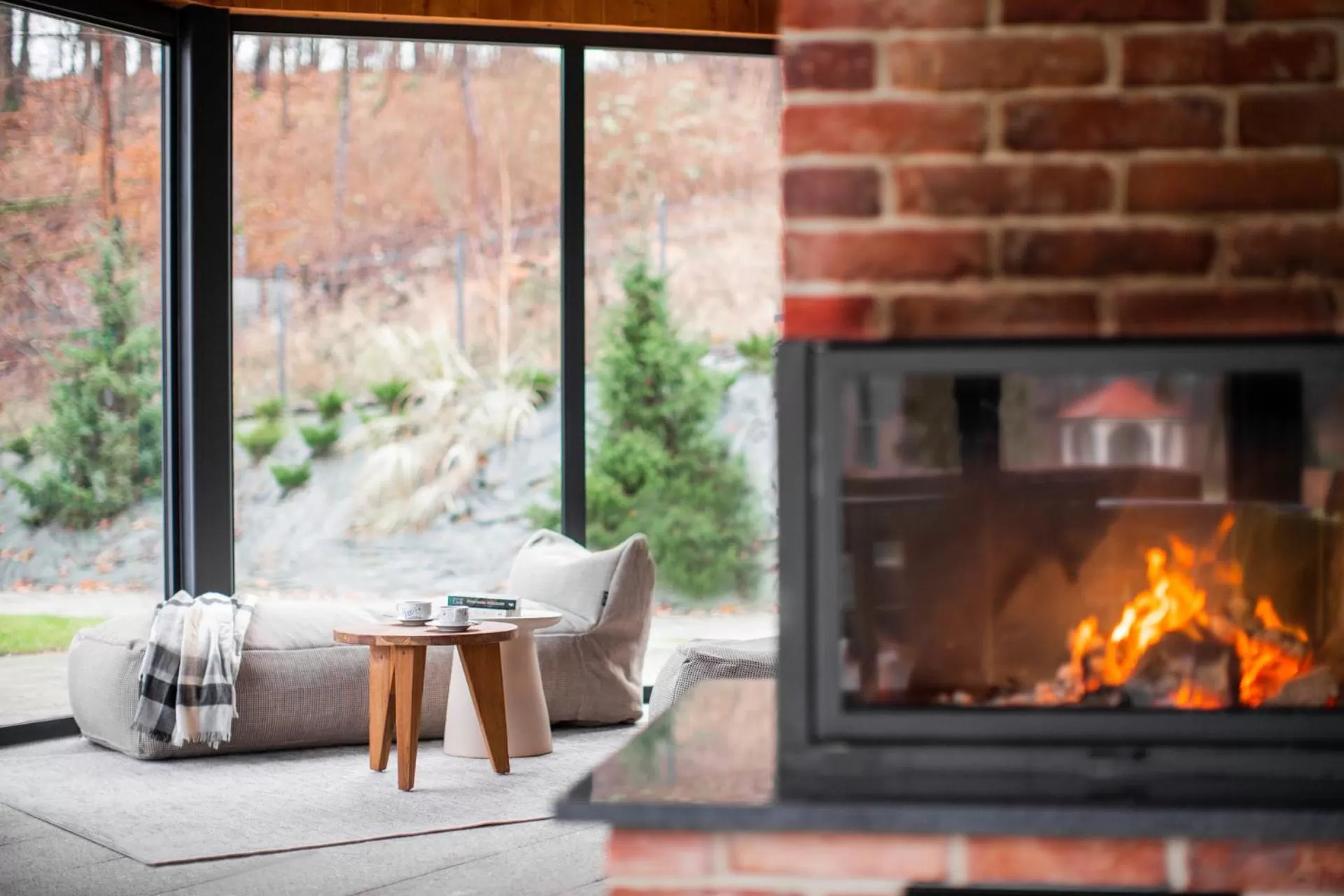 Seating area in Leśny Dwór