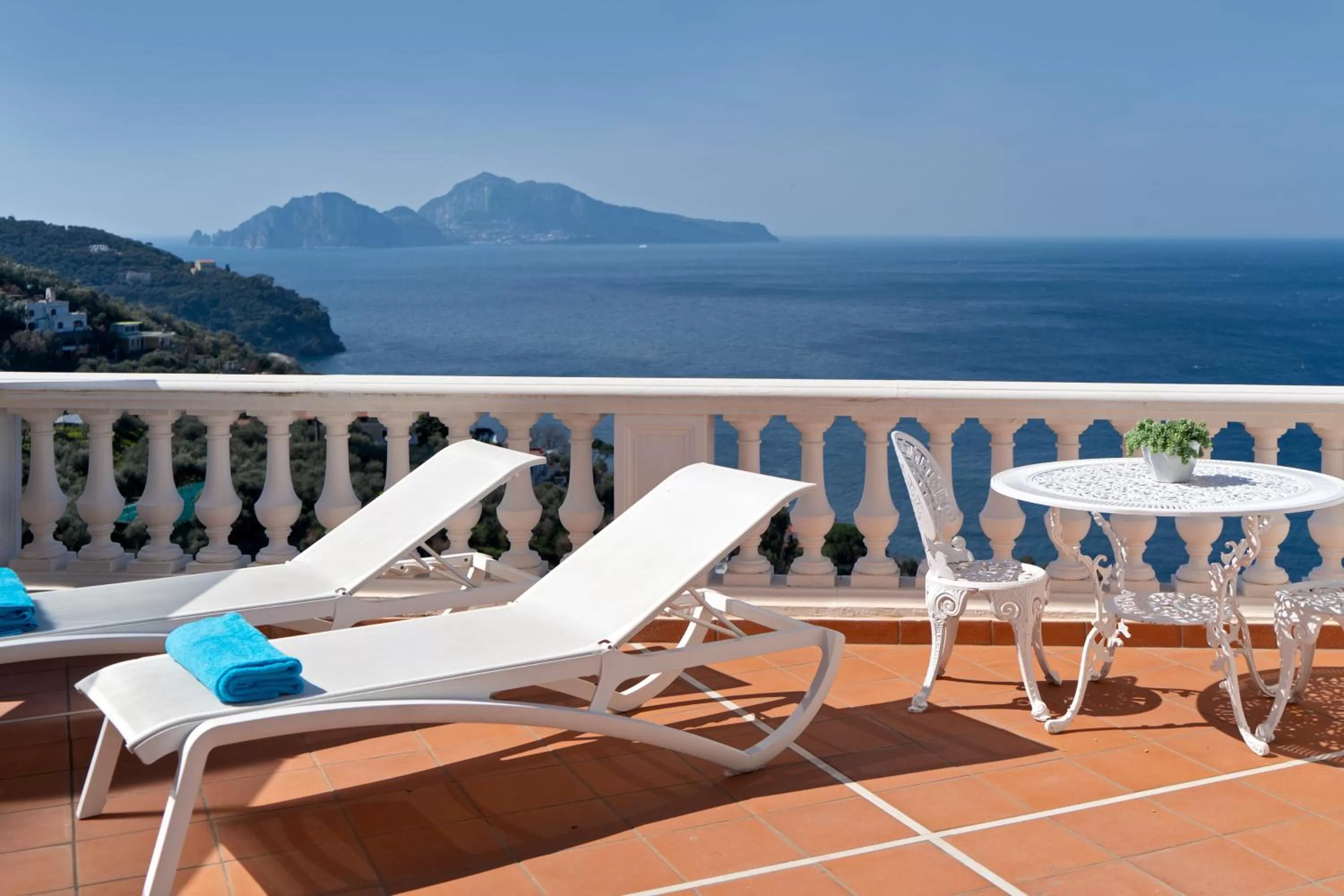 Balcony/Terrace in Hotel & Spa Bellavista Francischiello