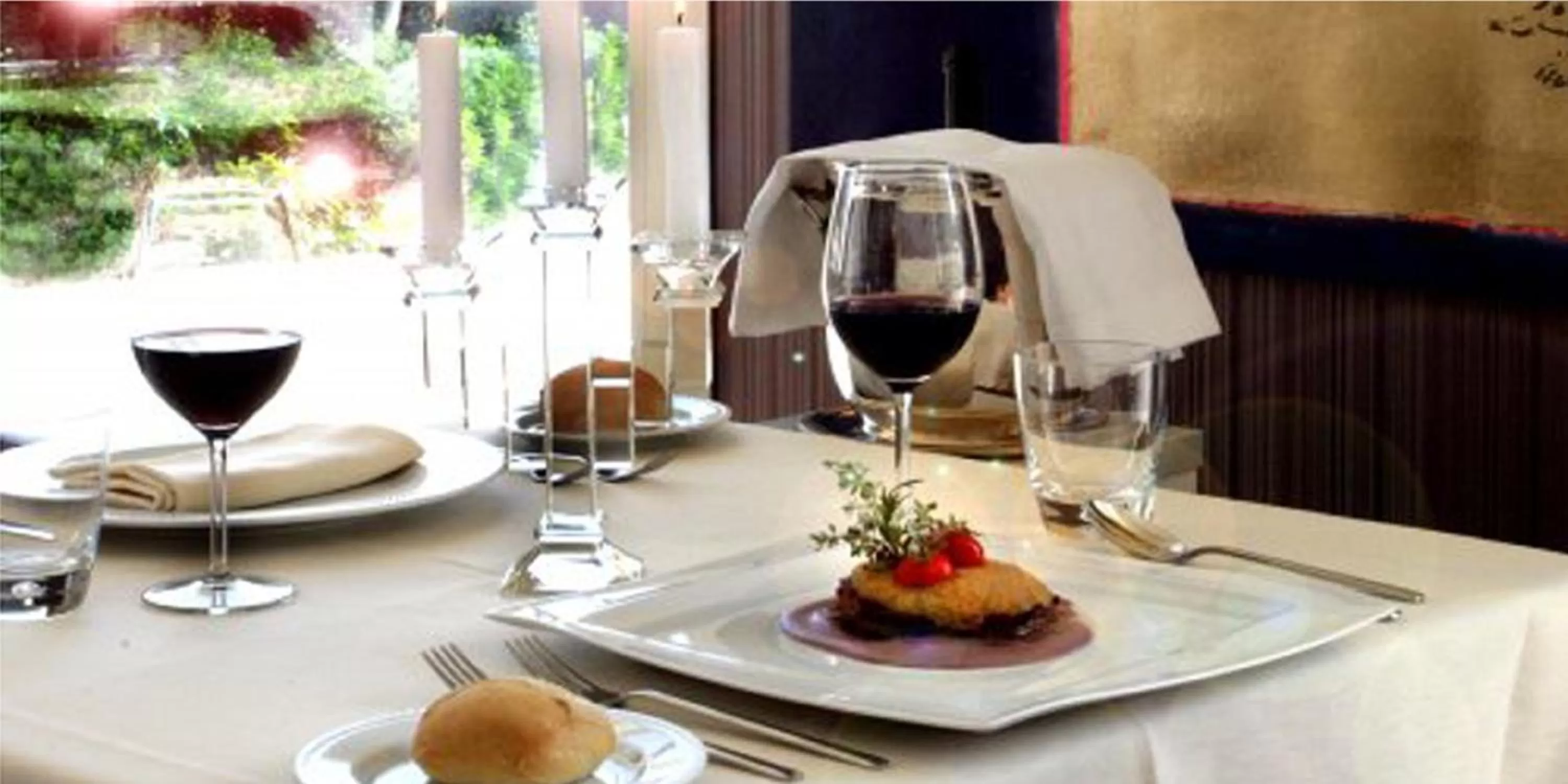 Food and drinks in Palazzo Giordano Bruno