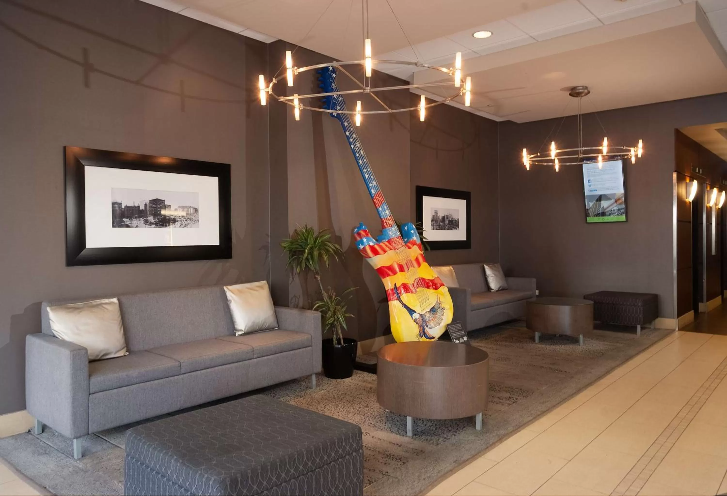 Lobby or reception in DoubleTree by Hilton Hotel Cleveland Downtown - Lakeside