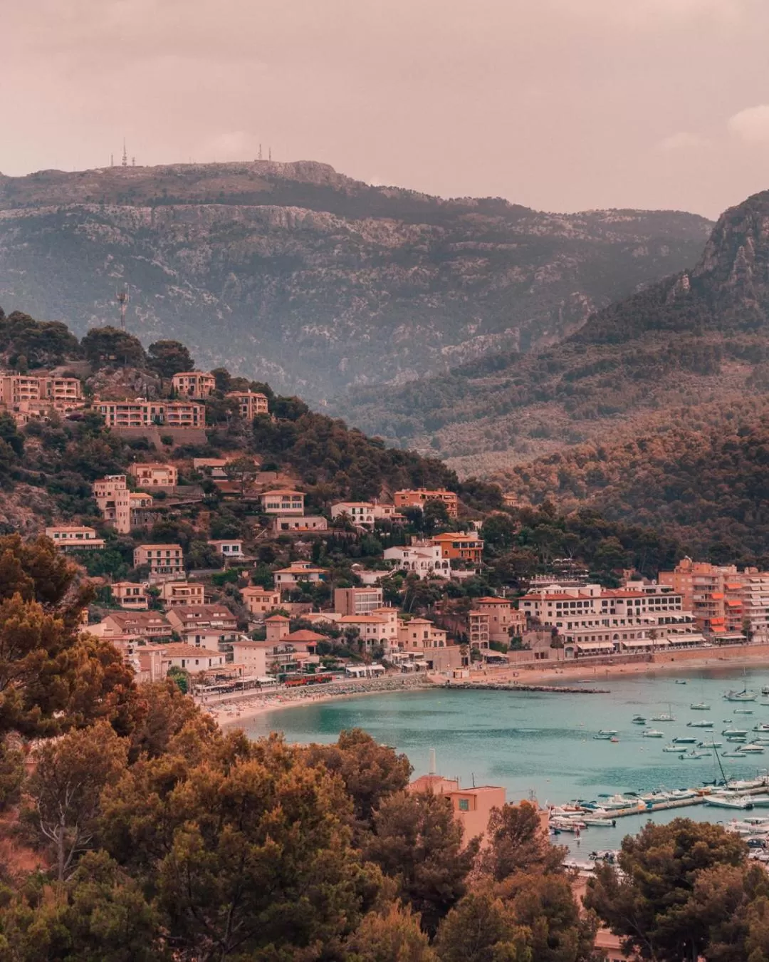Natural landscape in Bikini Island & Mountain Port de Soller "Adults only"