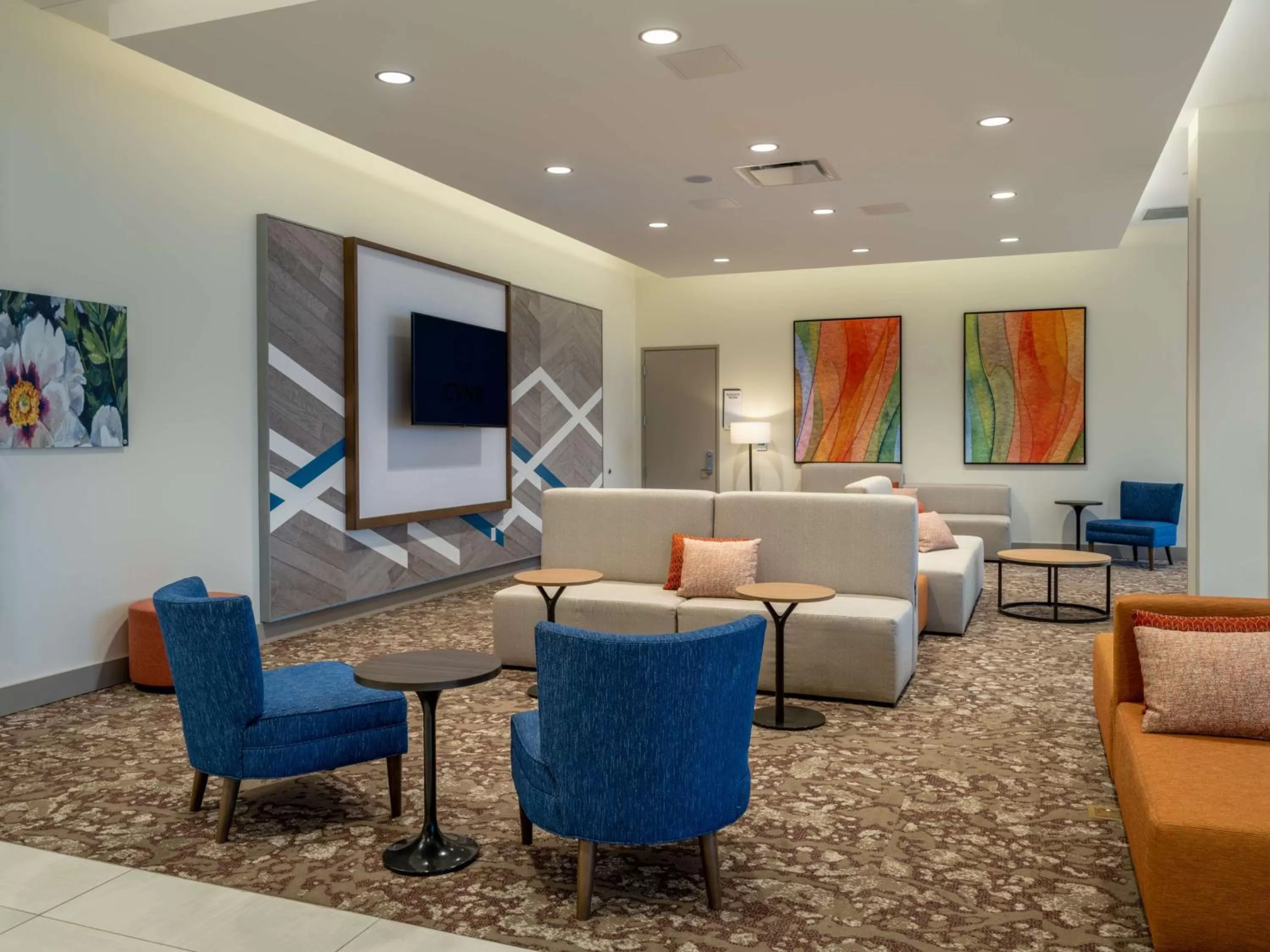 Lobby or reception in Hilton Garden Inn Jeffersonville, In