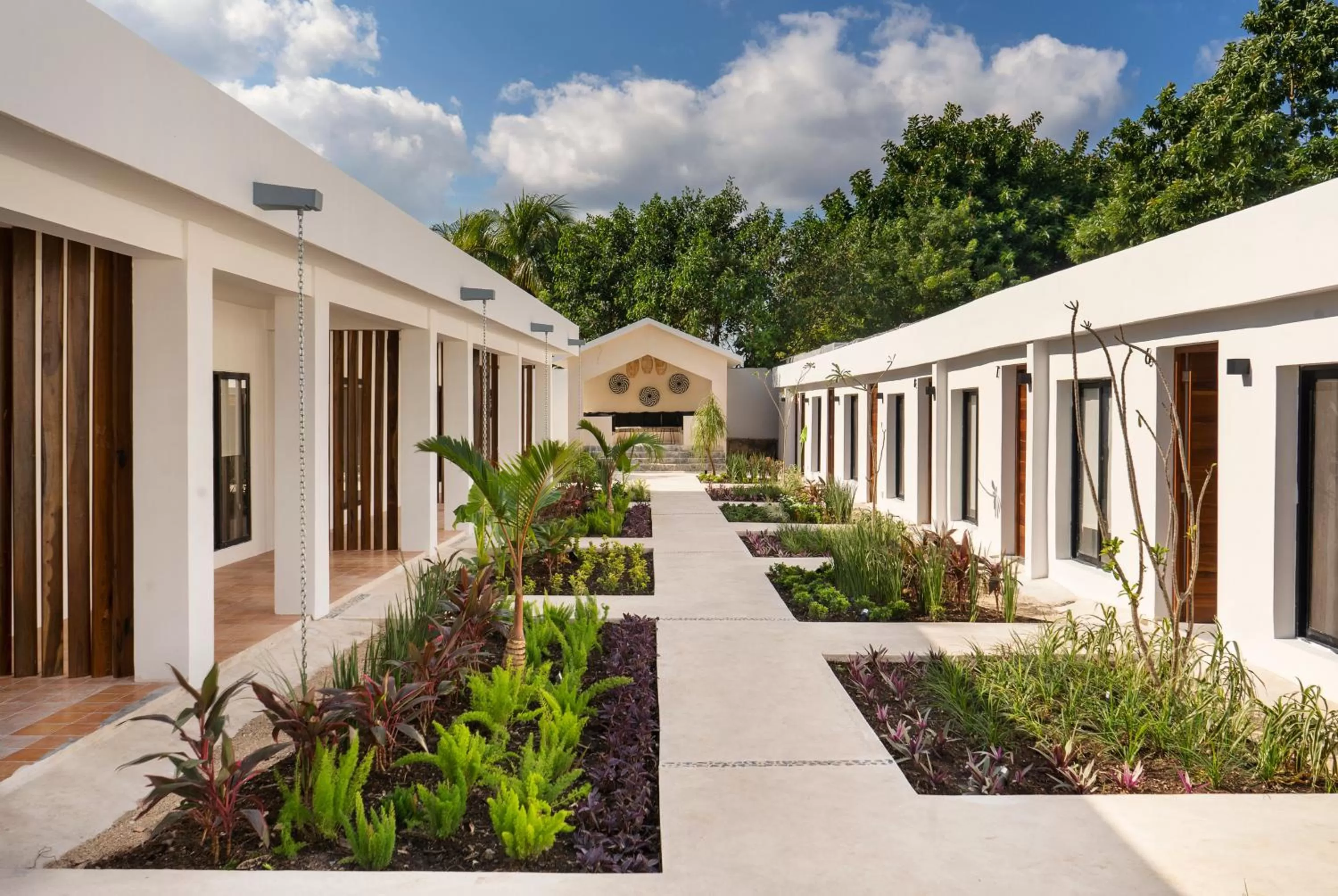 Garden in Illa Cozumel