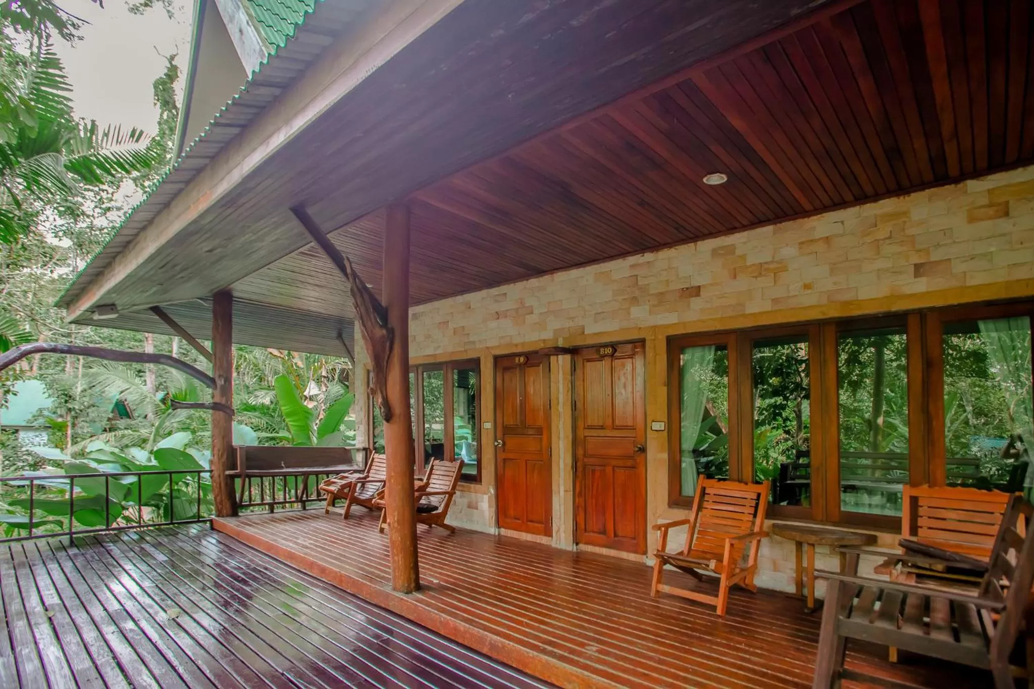 Balcony/Terrace in The Vatika Resort and Spa