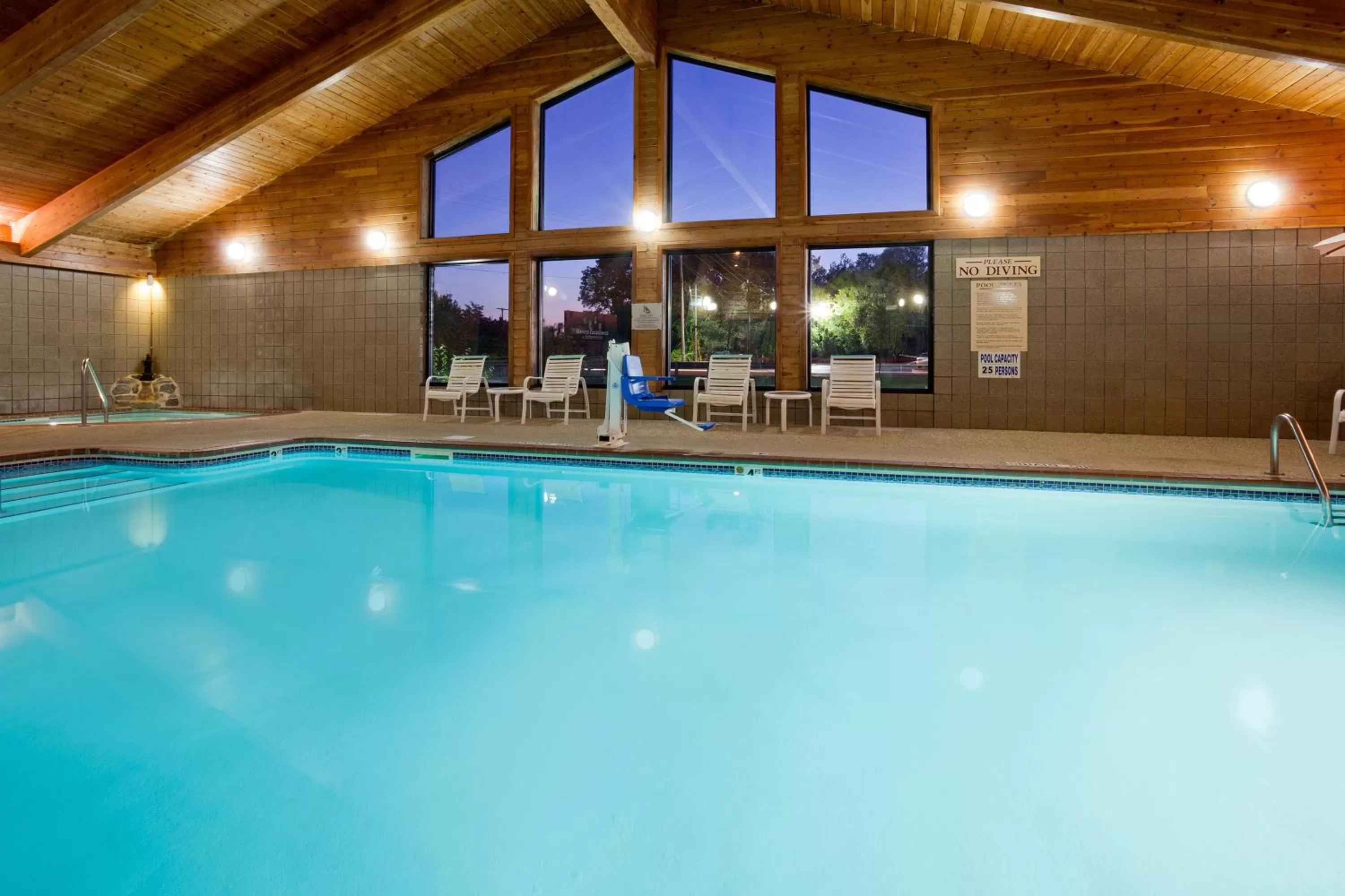 Swimming pool in AmericInn by Wyndham Menominee