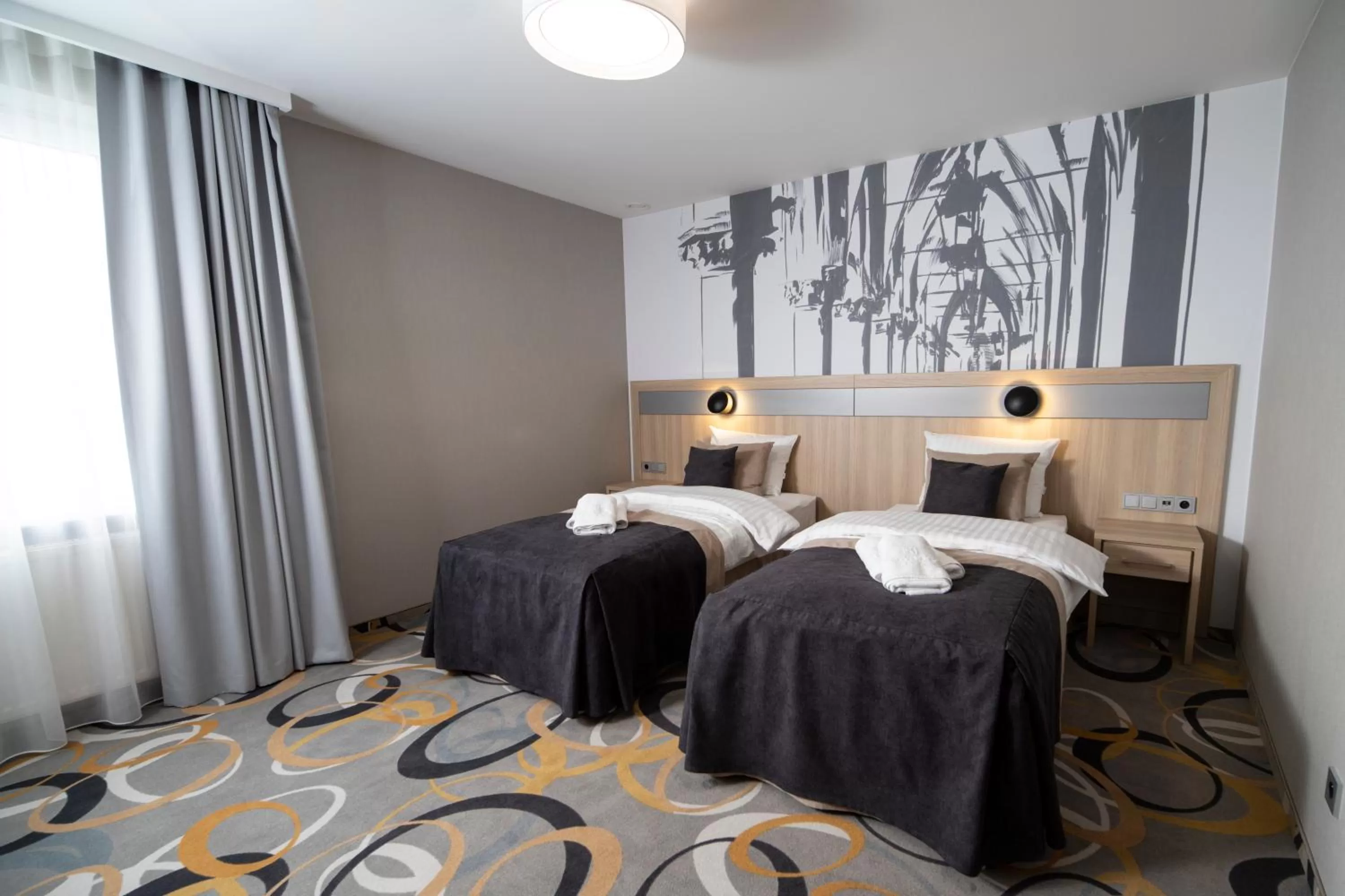 Bedroom, Bed in Krowodrza Centrum Konferencyjno - Hotelowe