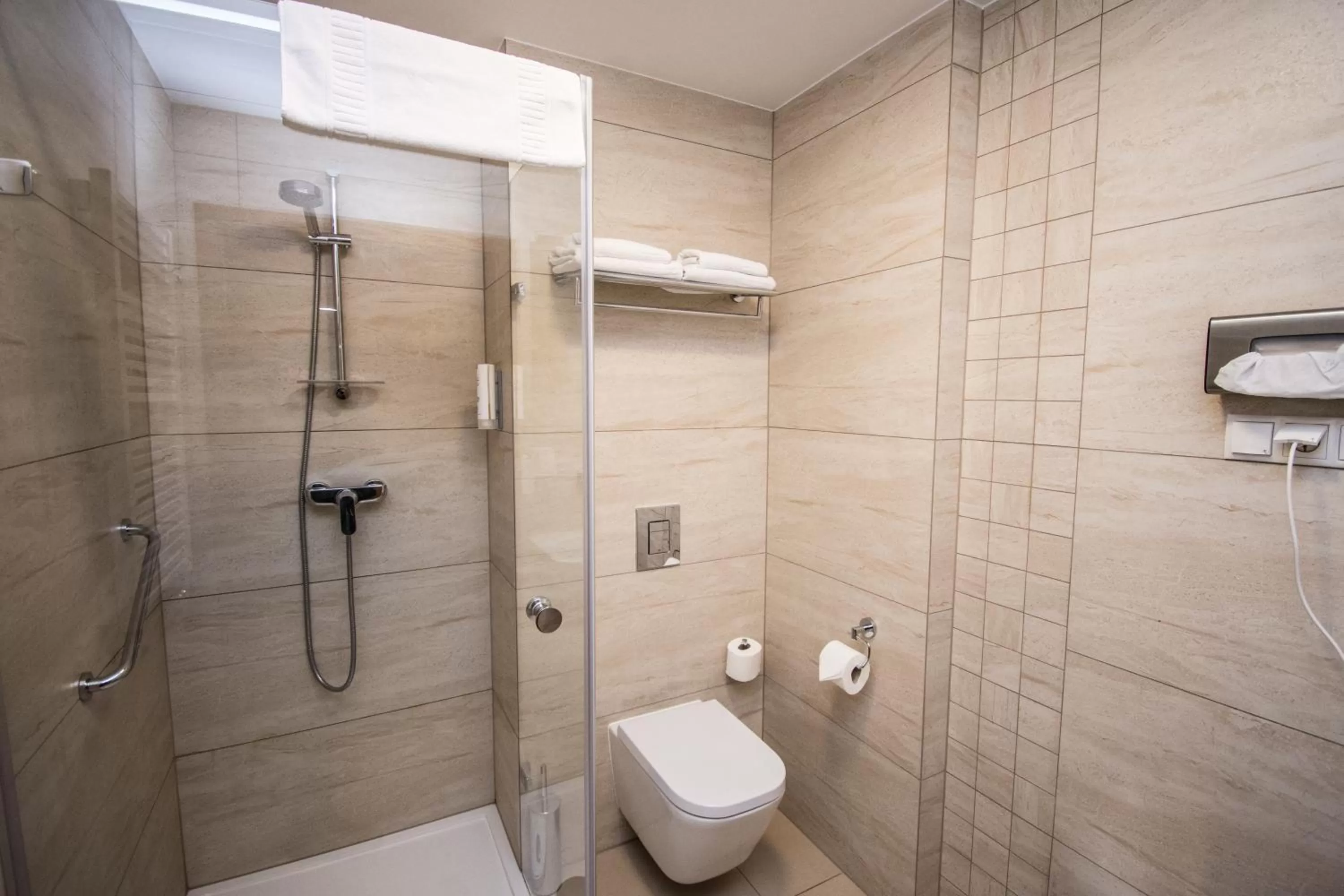 Shower in Ruben Hotel Zielona Góra