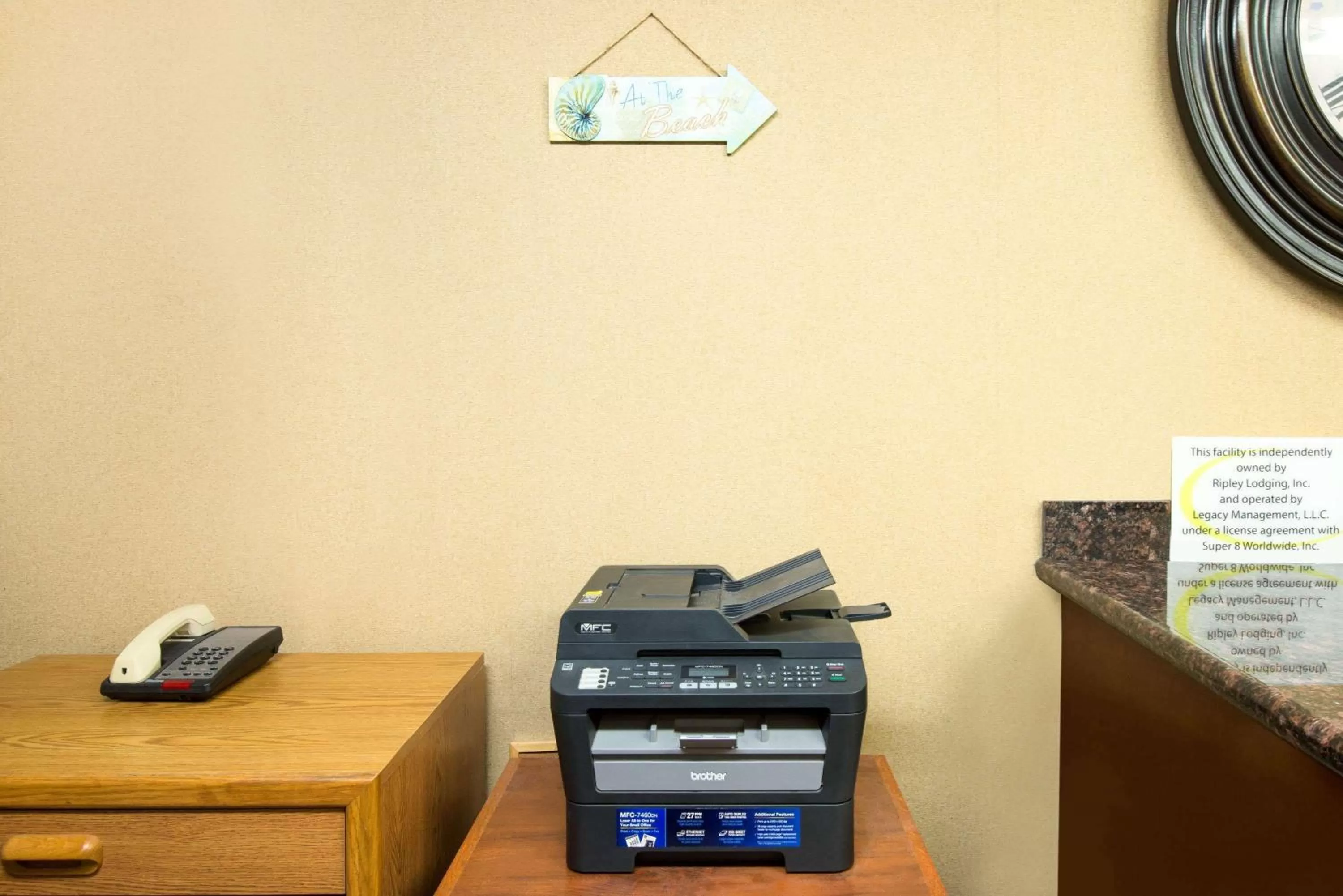 On site in Super 8 by Wyndham Ripley