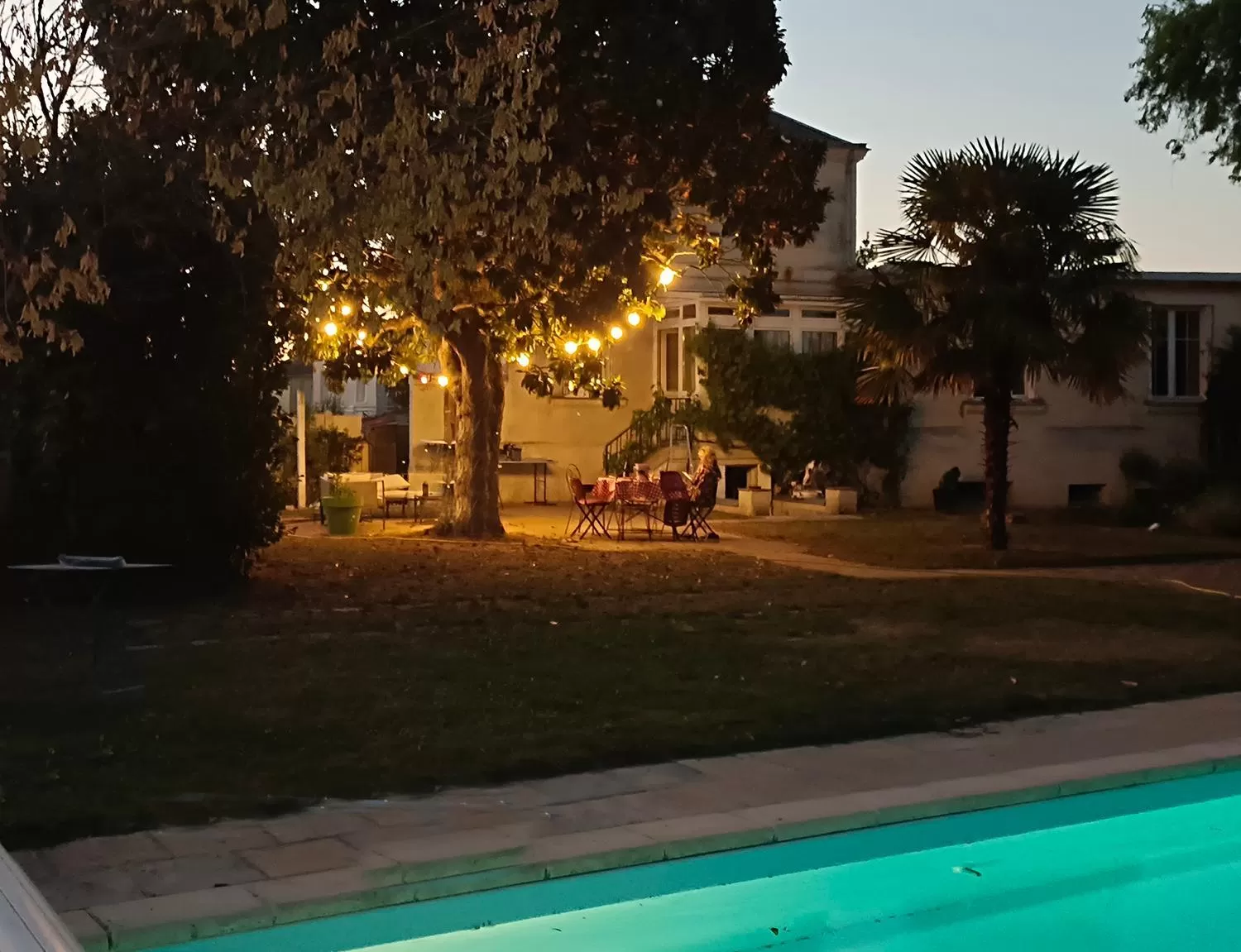 Swimming Pool in Le Magnolia, chambre d'hôte au calme
