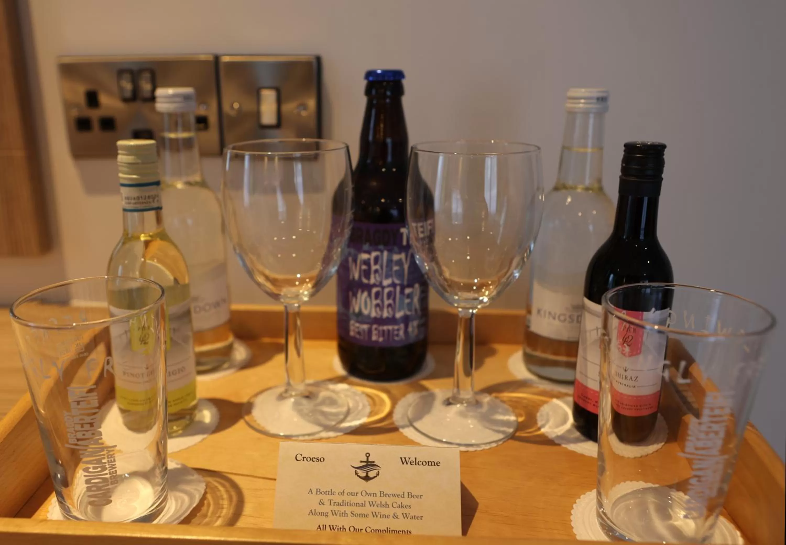 Drinks in The Teifi Waterside Hotel