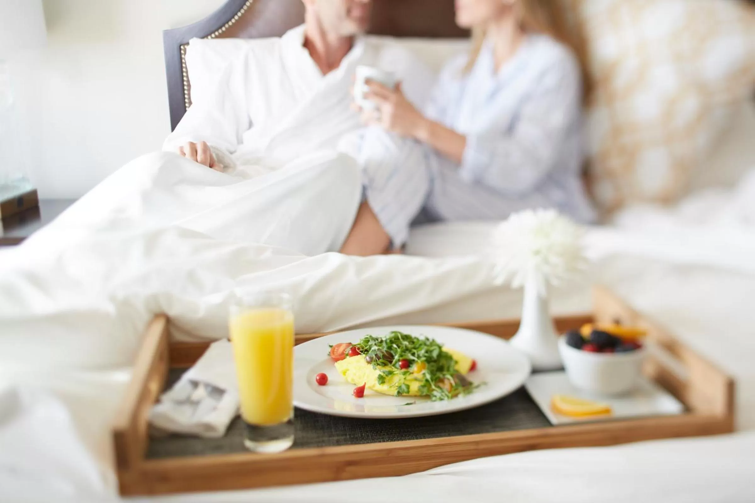 Breakfast, Bed in The Pearl Hotel