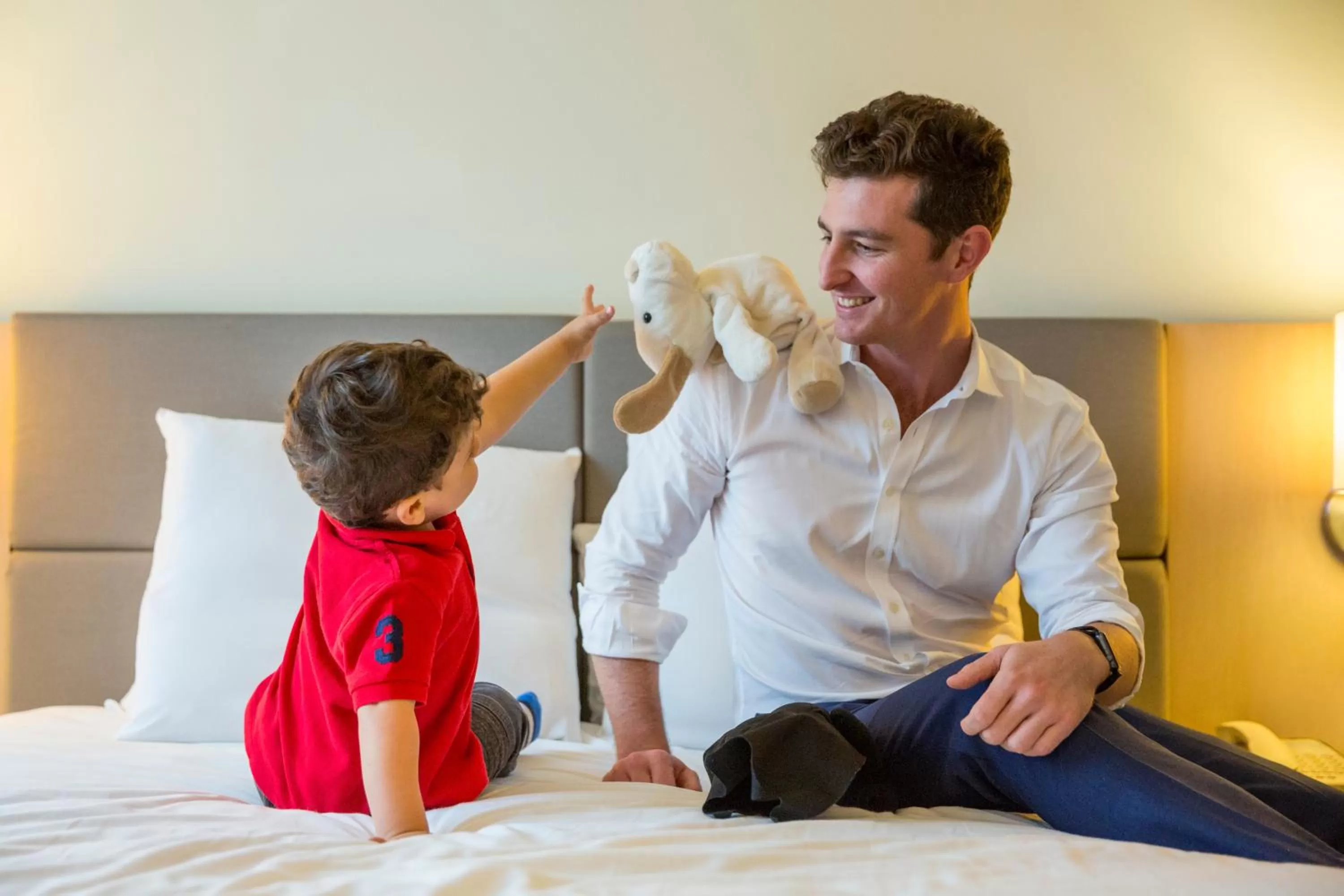 children in Novotel Suites Mall Avenue Dubai