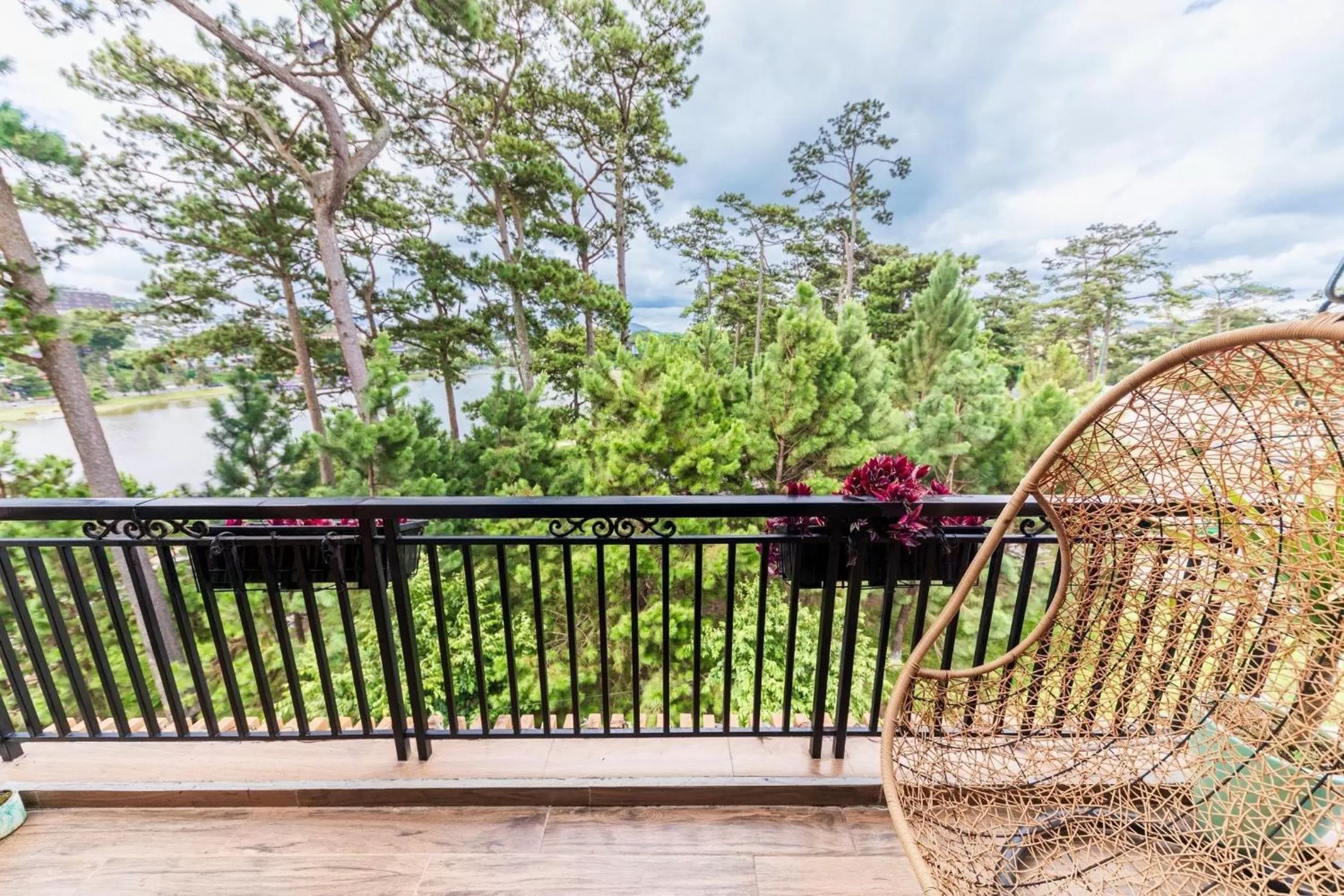 Natural landscape in Khai Ngoc Hotel