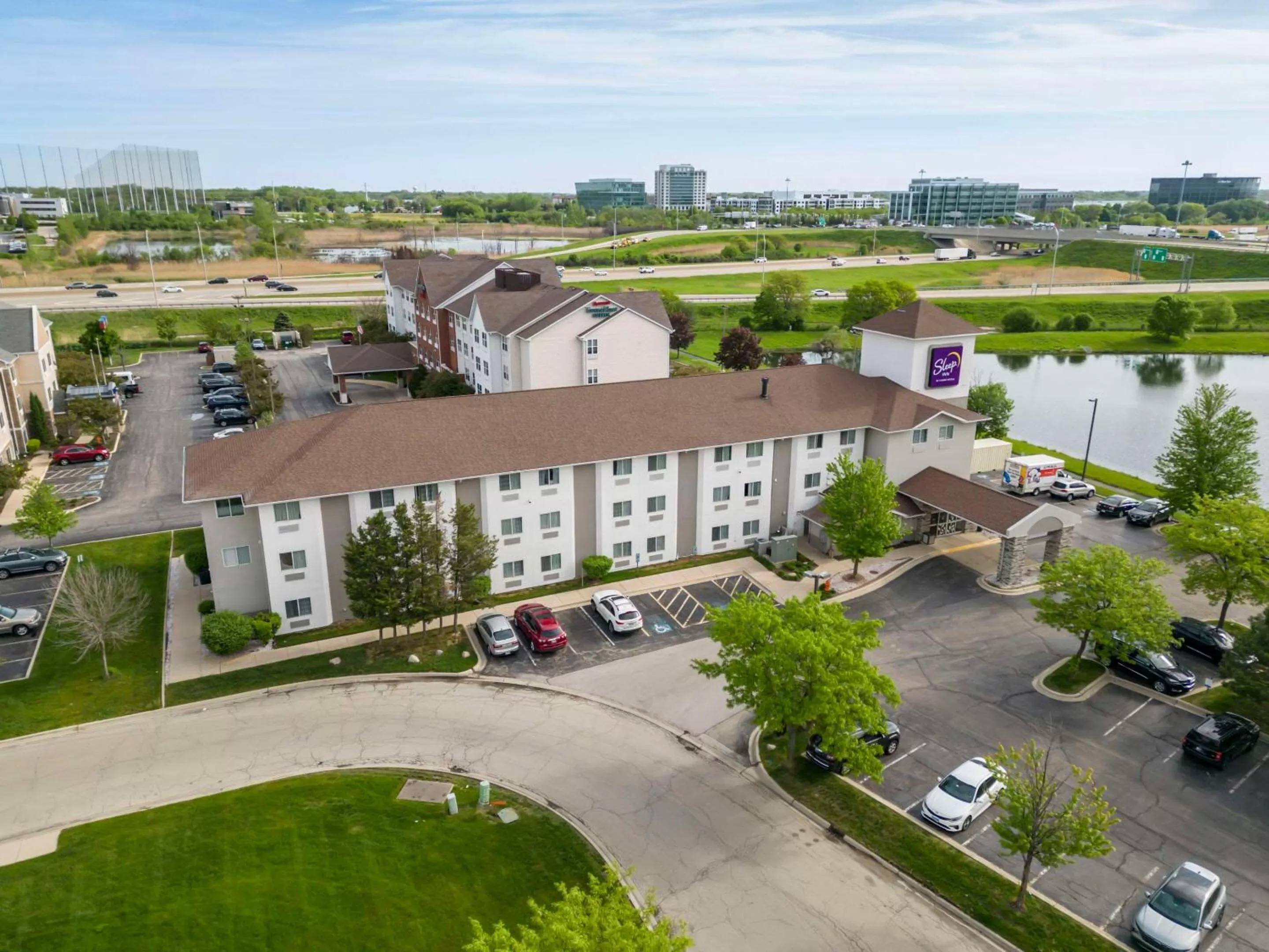 Property building in Sleep Inn Naperville - Chicago