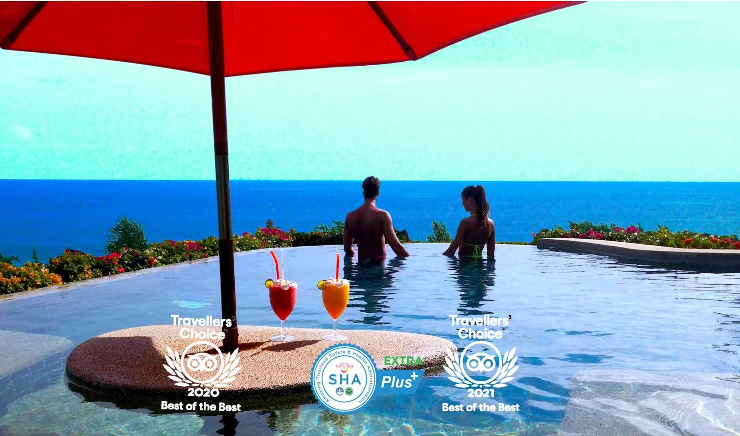 Pool view in Pacific Club Resort