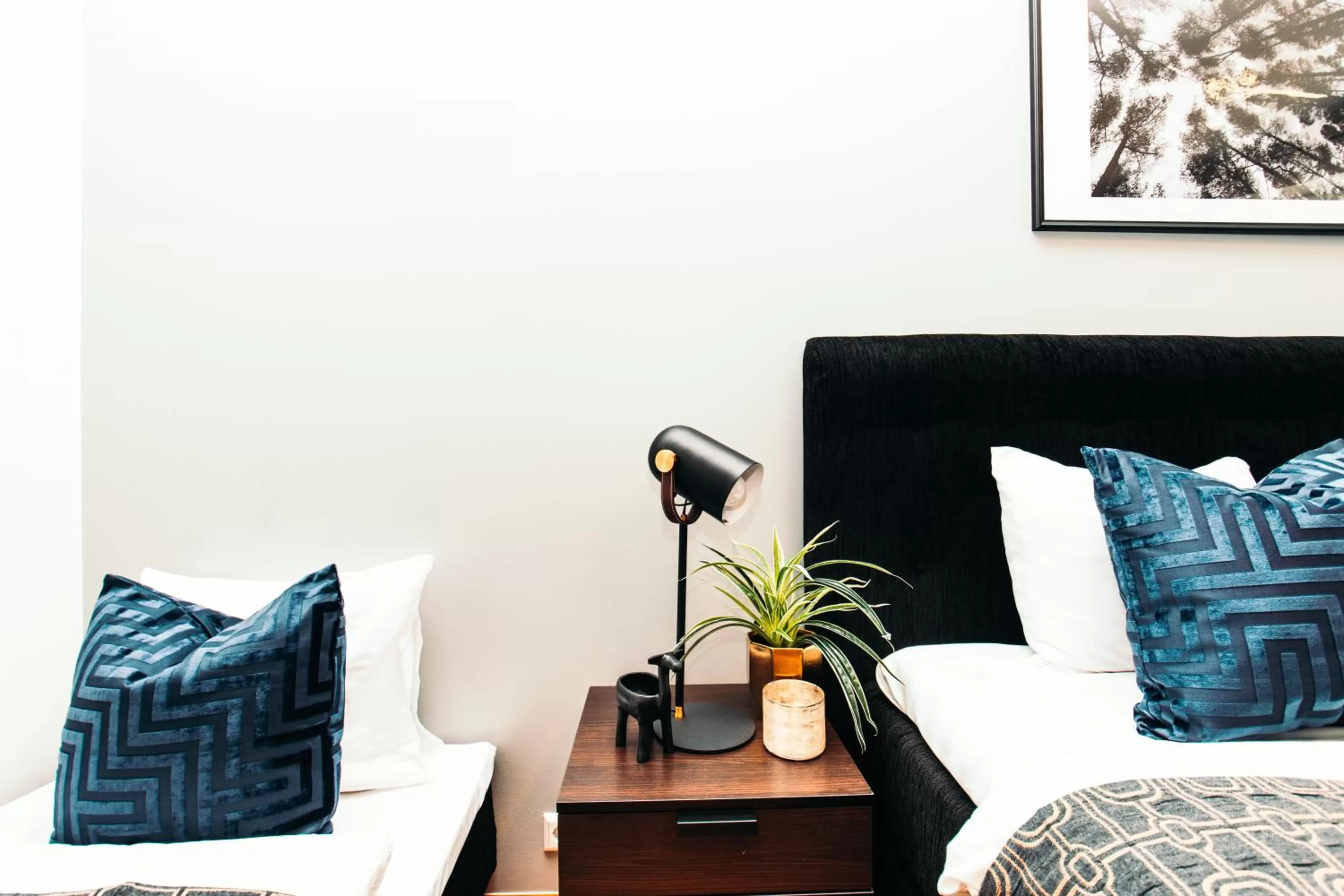 Bed in Tallinn City Apartments Freedom Square