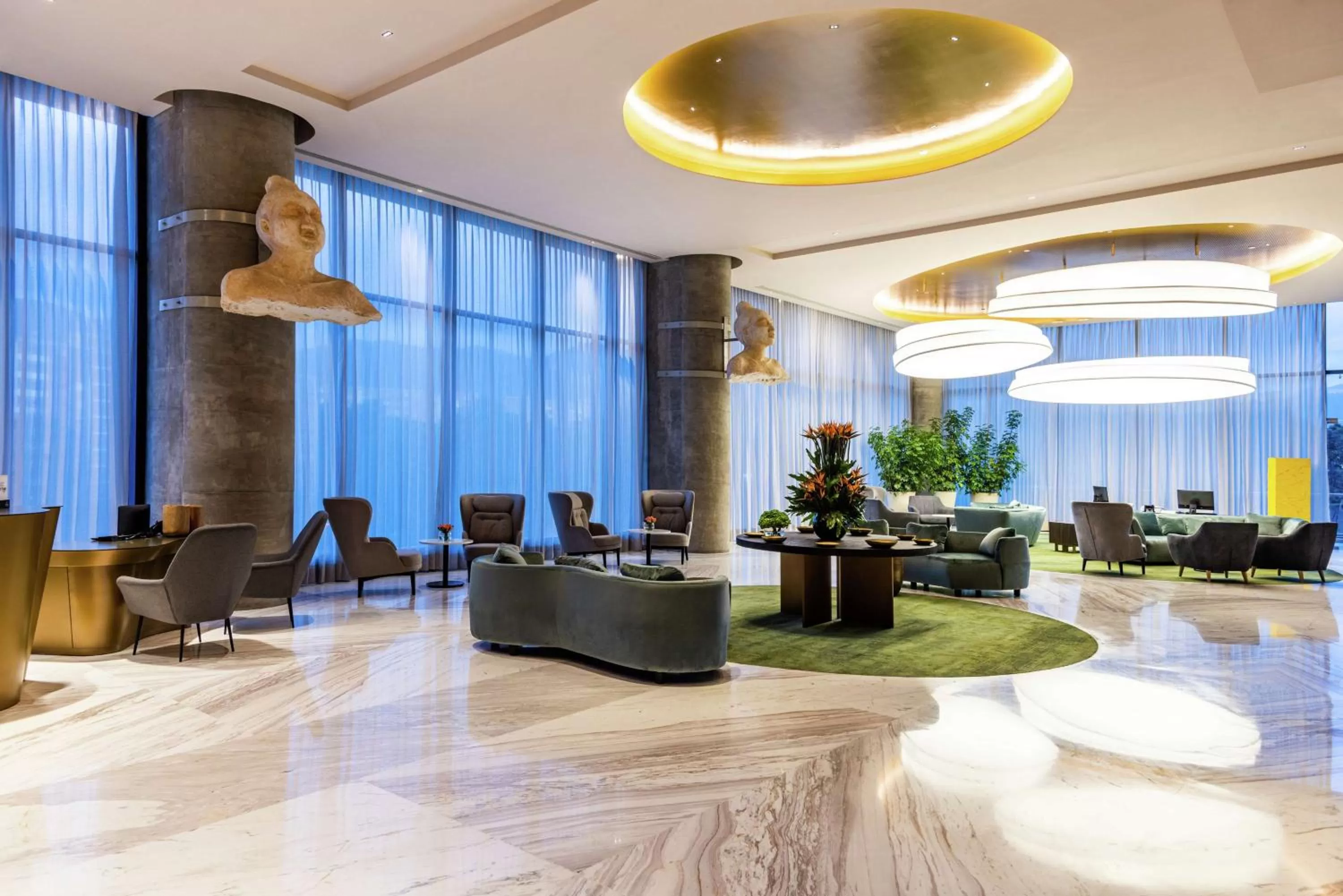 Lobby or reception in Hilton Bogota Corferias