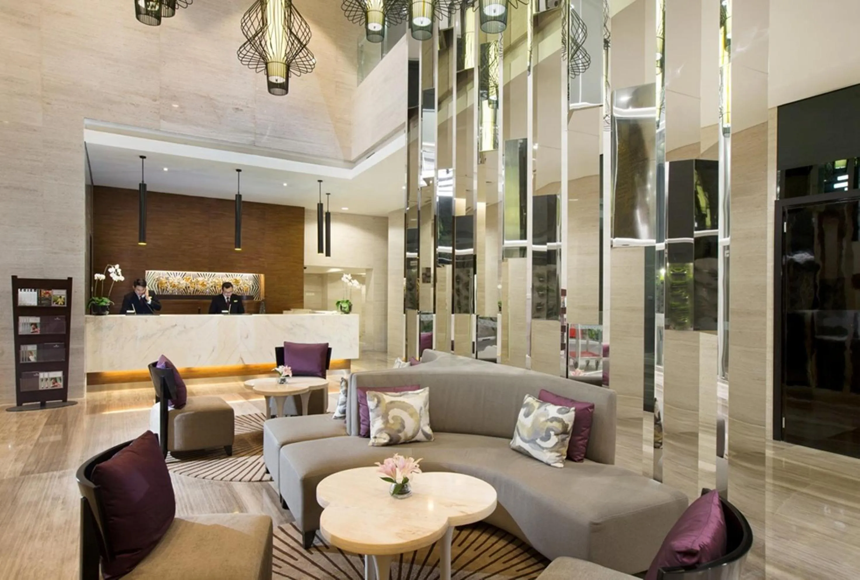 Lobby or reception in Hotel Santika Premiere Hayam Wuruk Jakarta