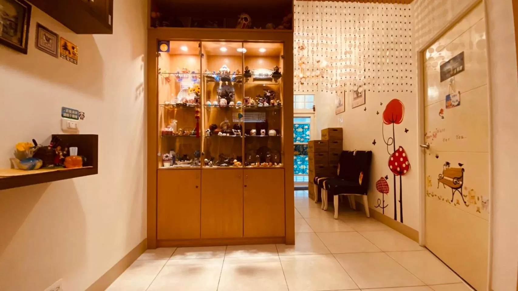 Lobby or reception in Hai Yang Feng Qing Homestay
