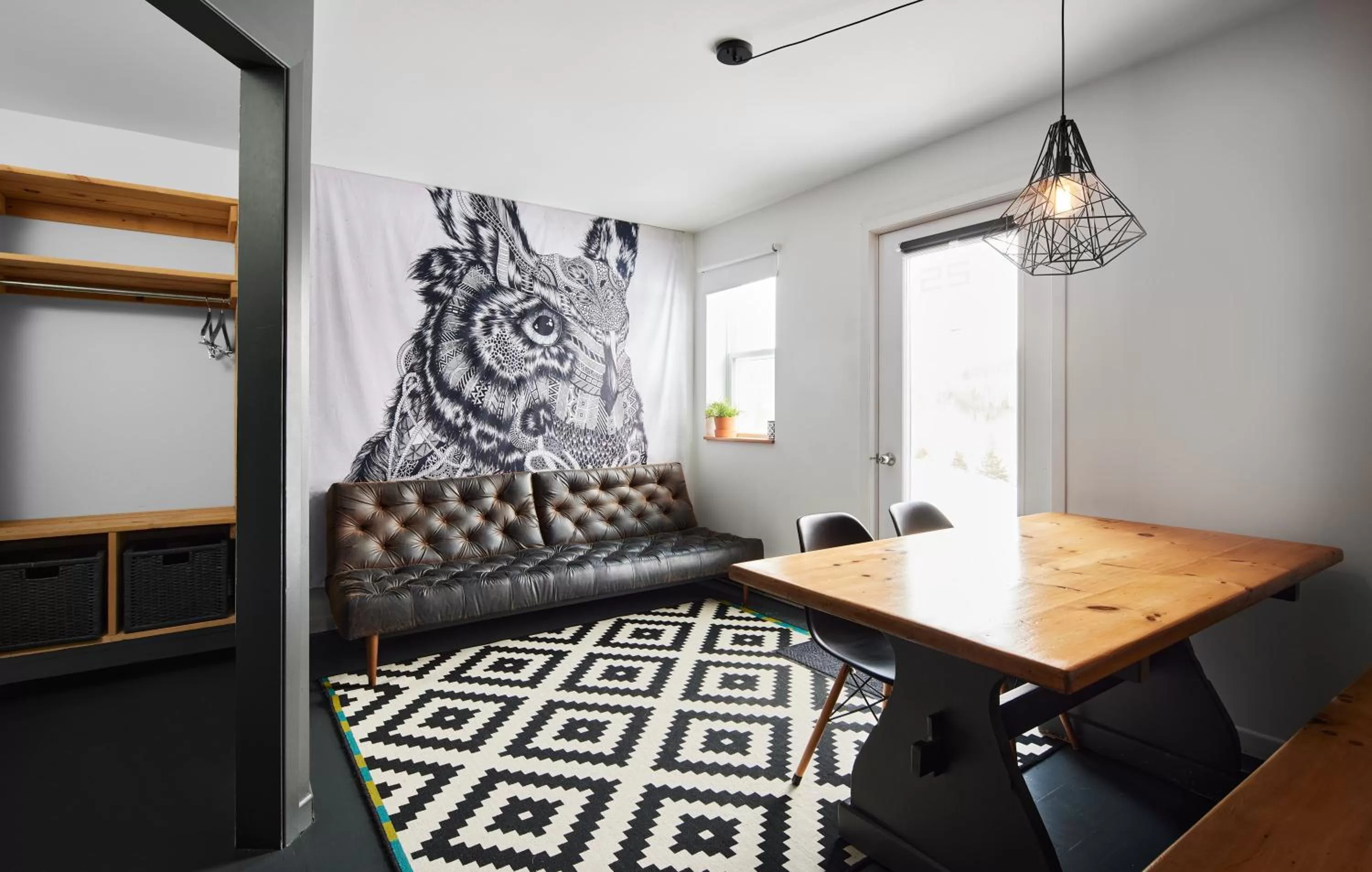 Living room in Beatnik Hotel