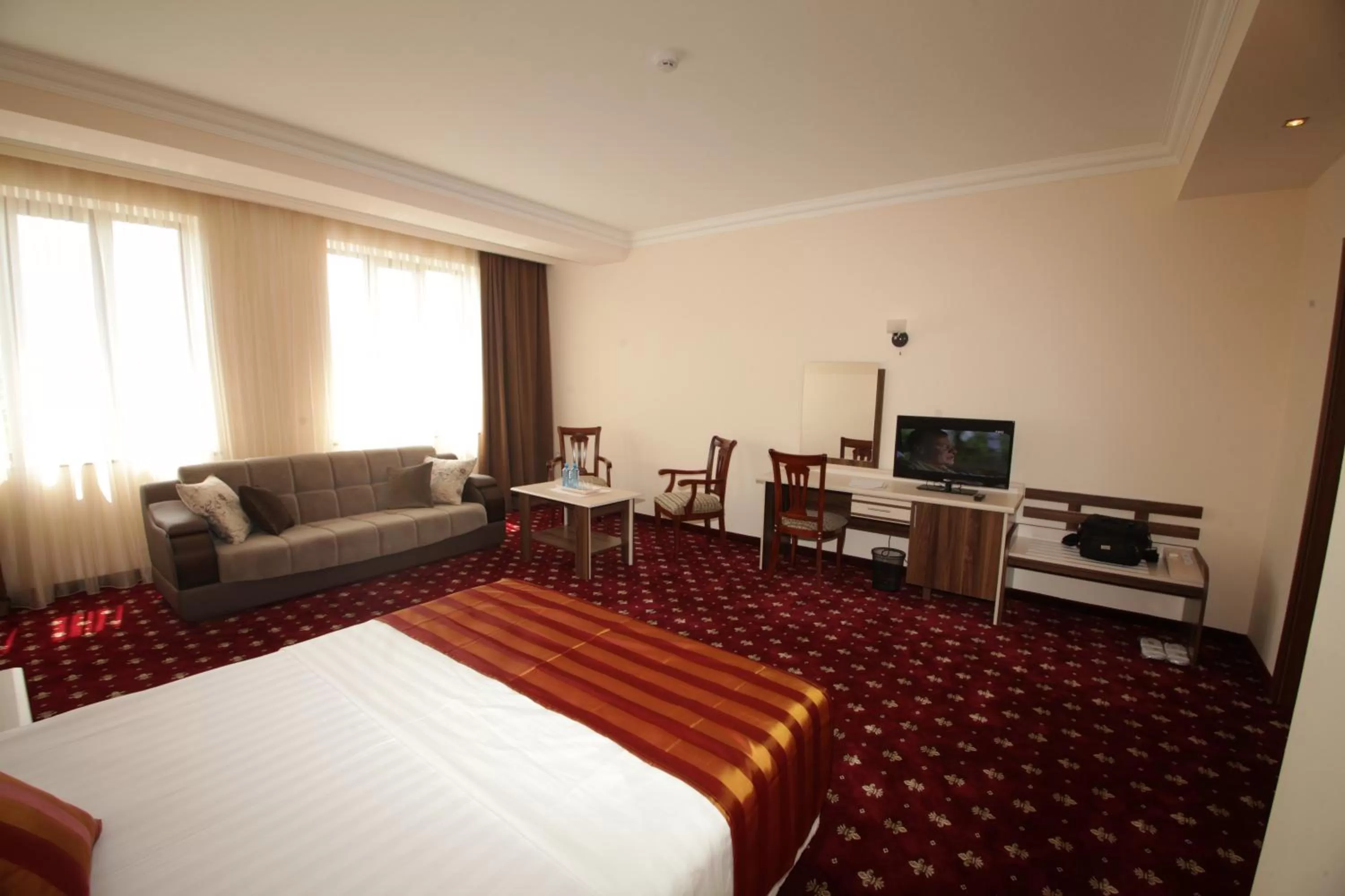 Bed in Artsakh Hotel