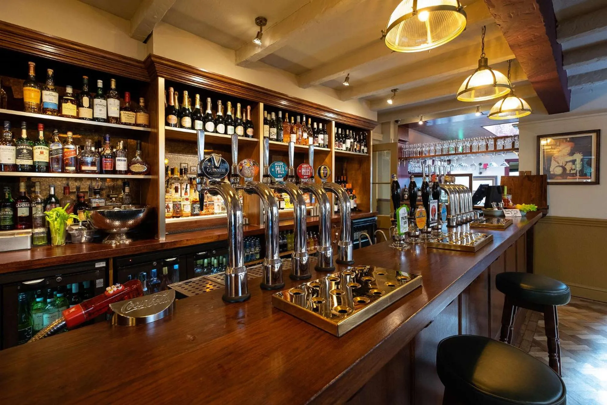 Lounge or bar in Dukes Head Hotel