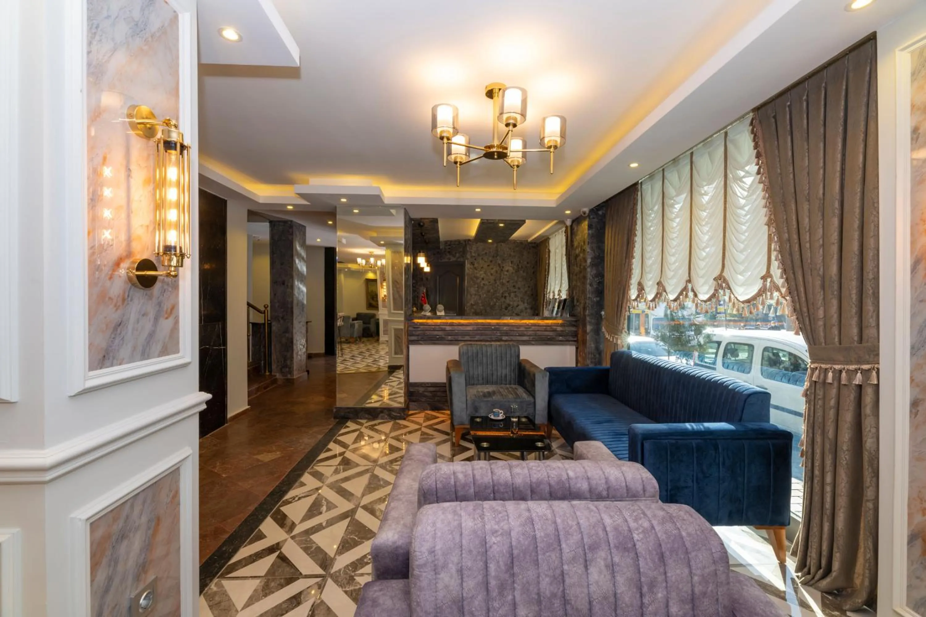 Lobby or reception in Hotel Yesilpark