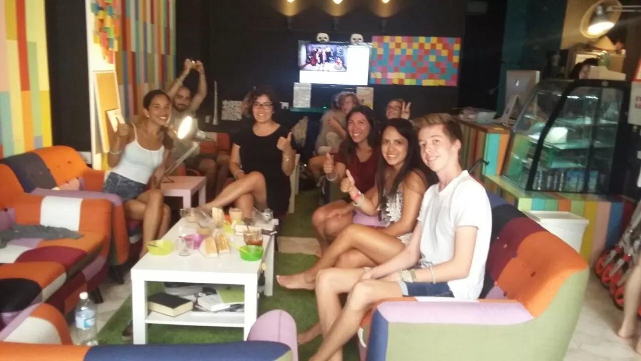 group of guests in The Bohemian