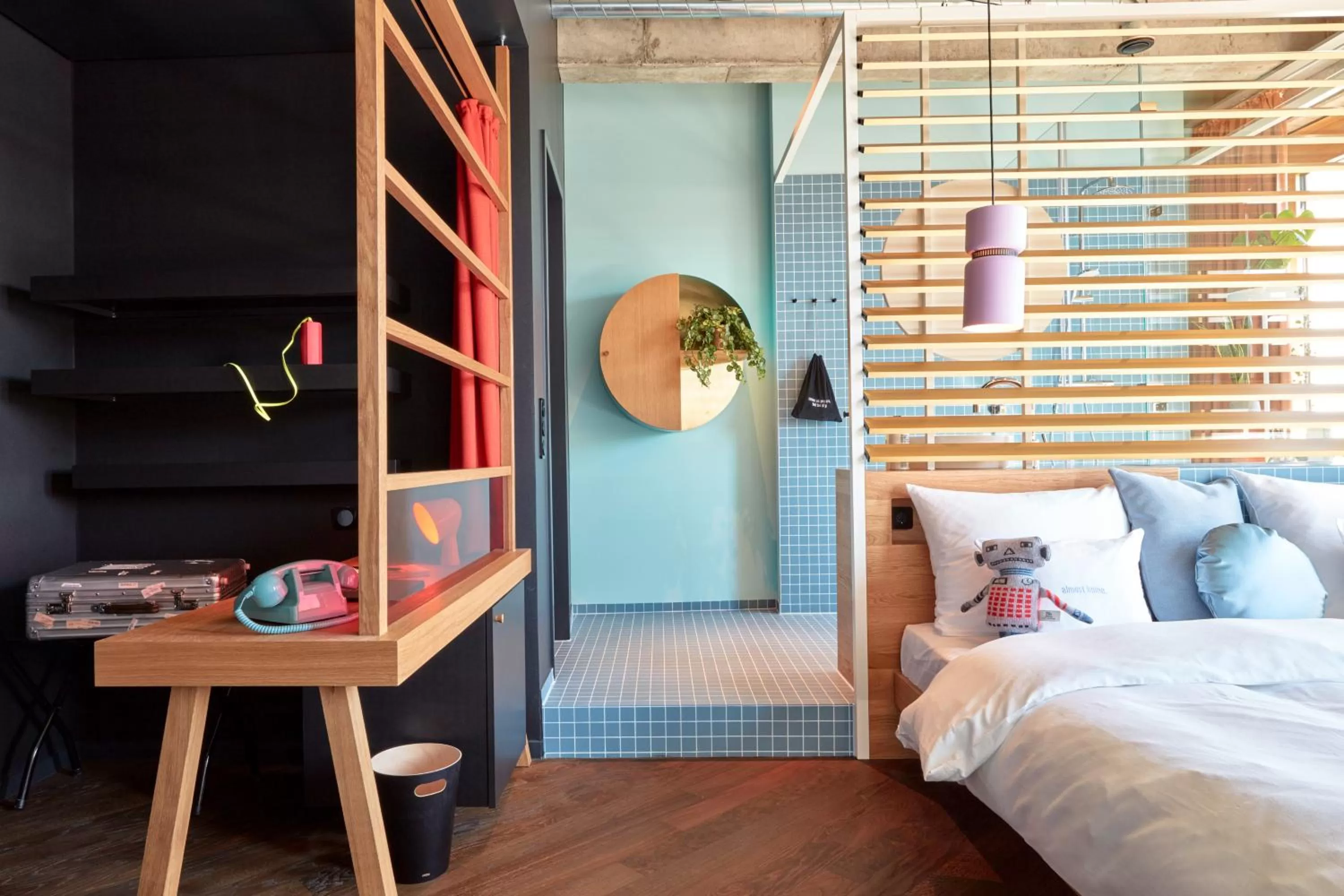 Bedroom, Bed in 25hours Hotel The Circle