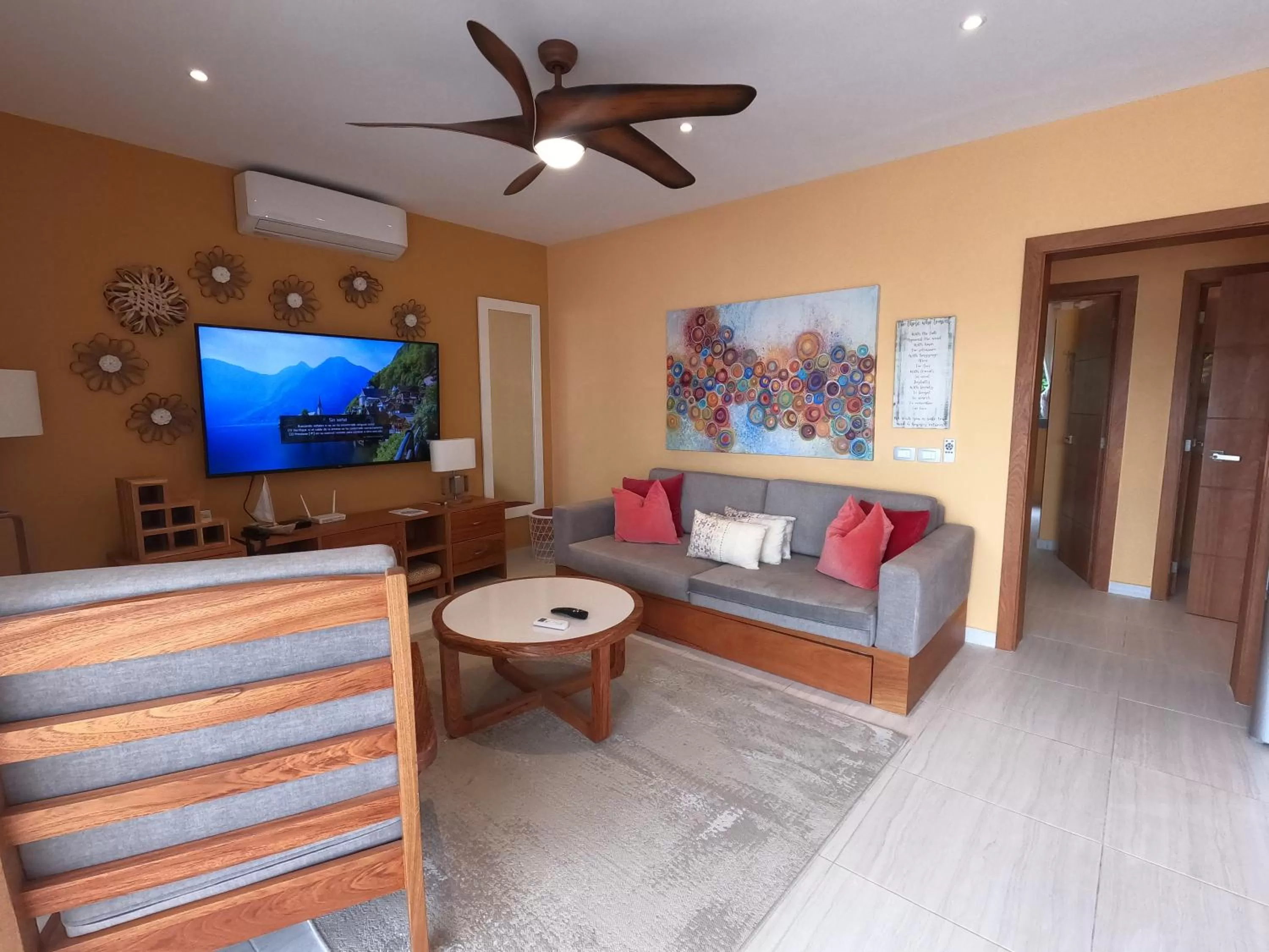 Seating Area in Nicole ApartHotel