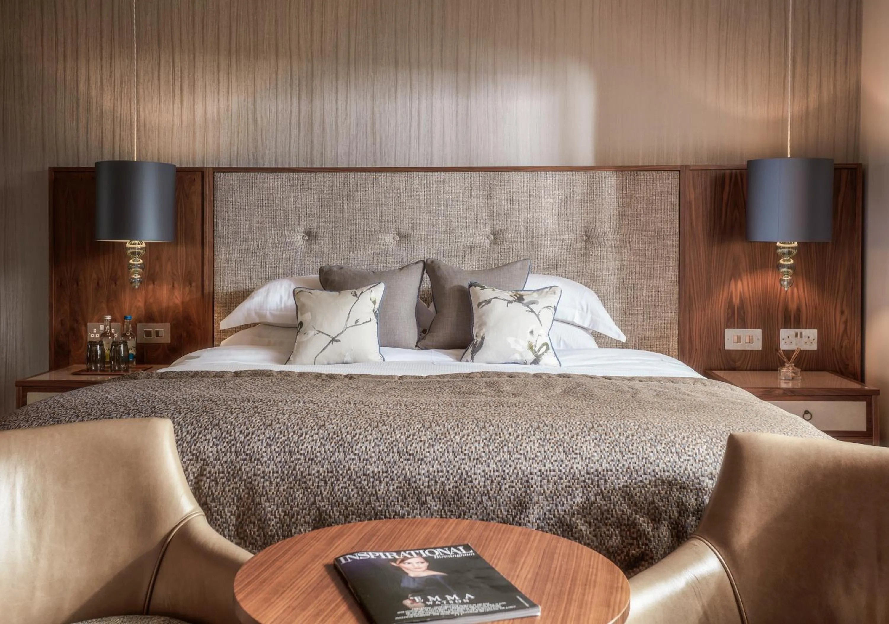 Bedroom, Bed in Mallory Court Country House Hotel & Spa