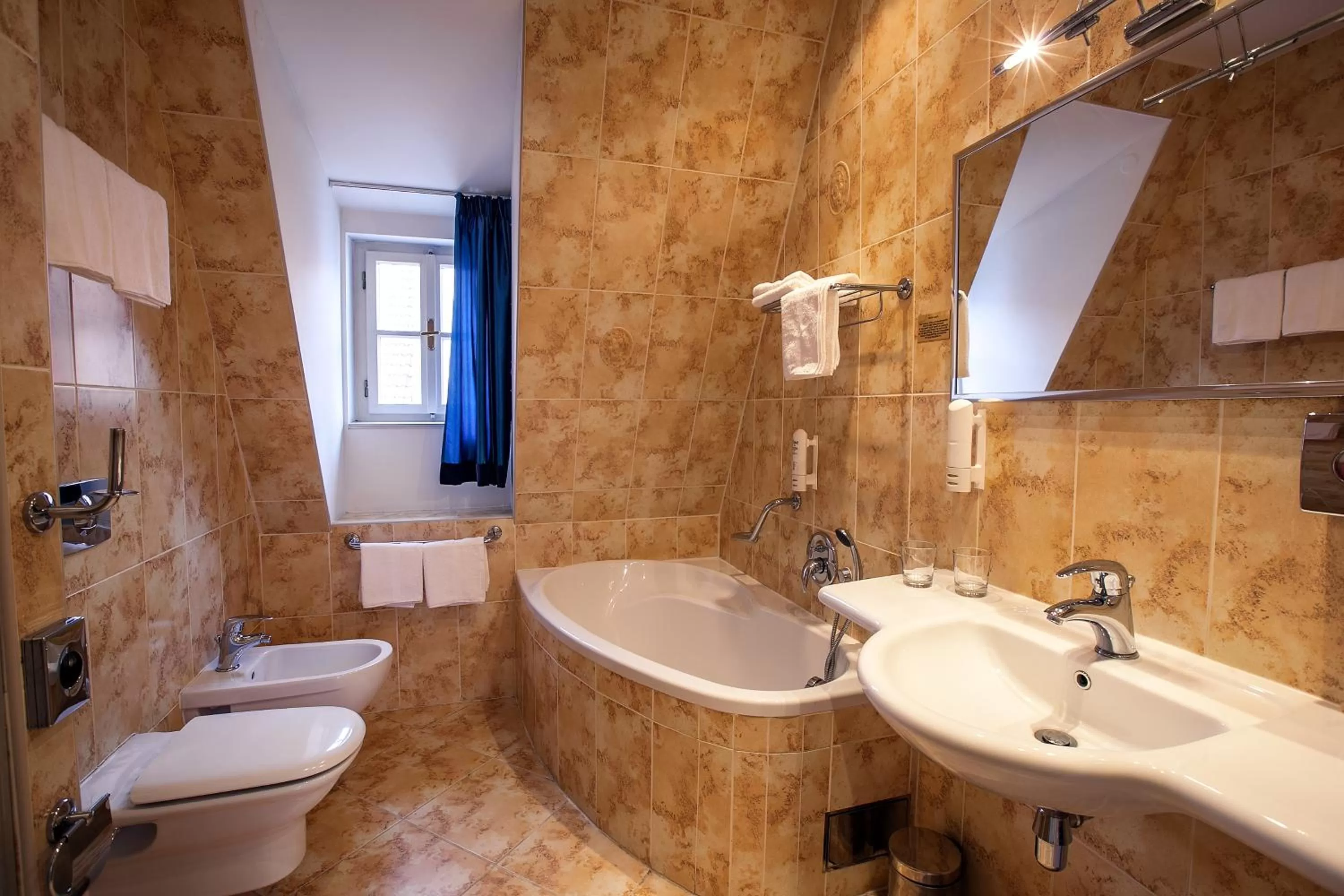 Bathroom in Tyn Yard Residence