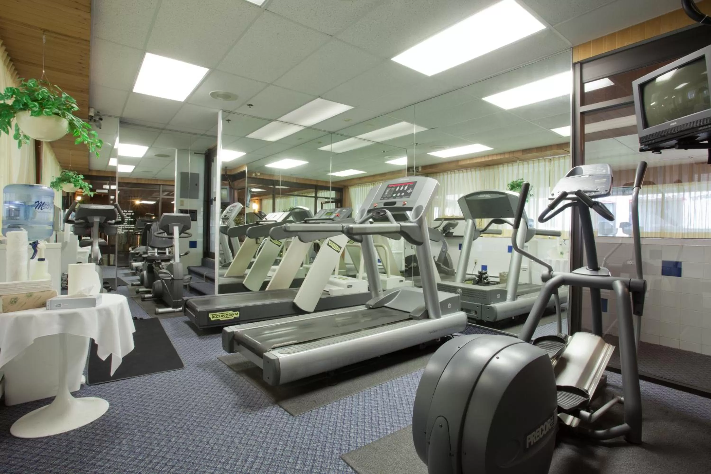 Fitness centre/facilities in The Fredericton Inn