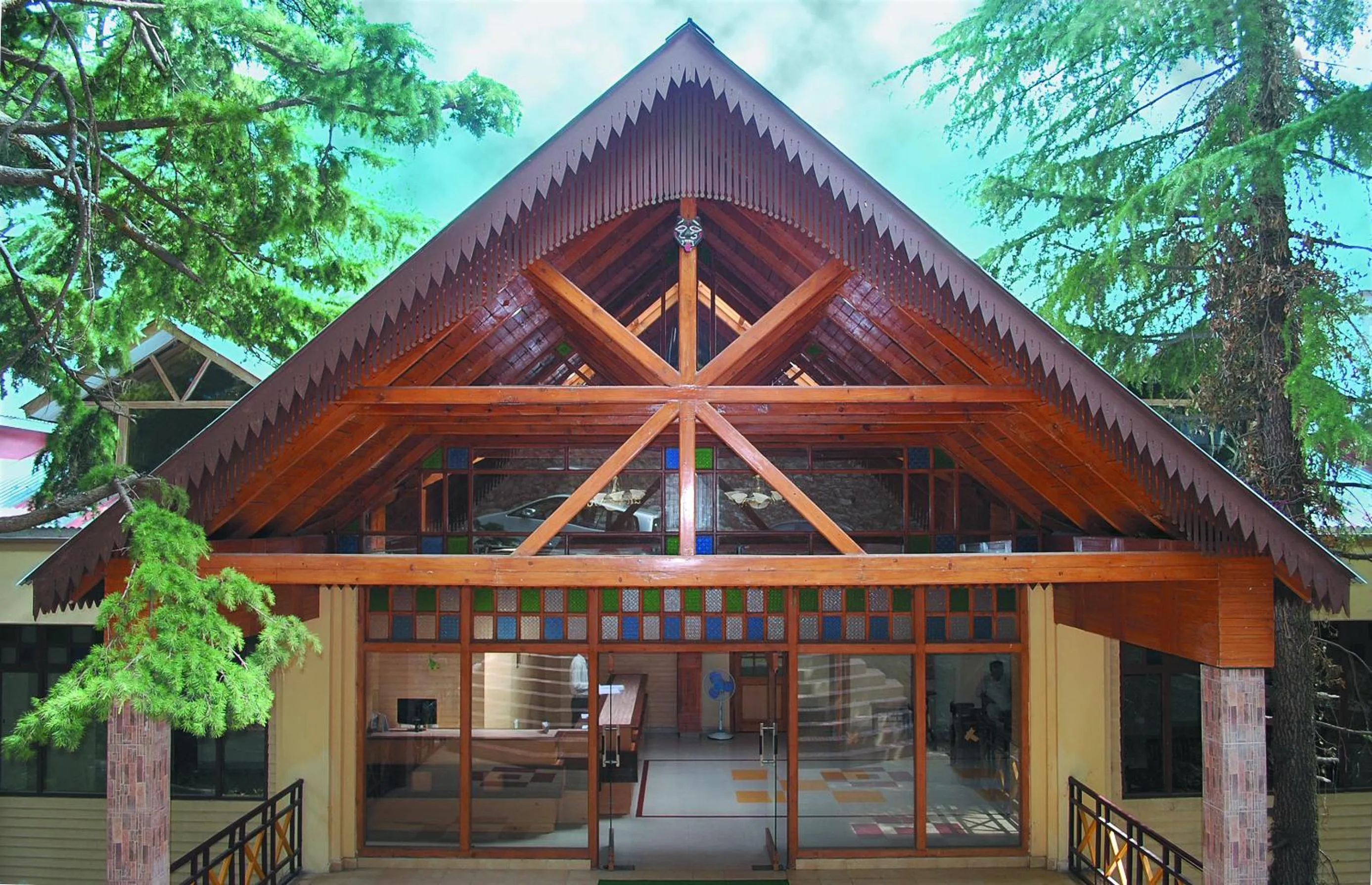 Facade/entrance in Snow Valley Resorts Dalhousie