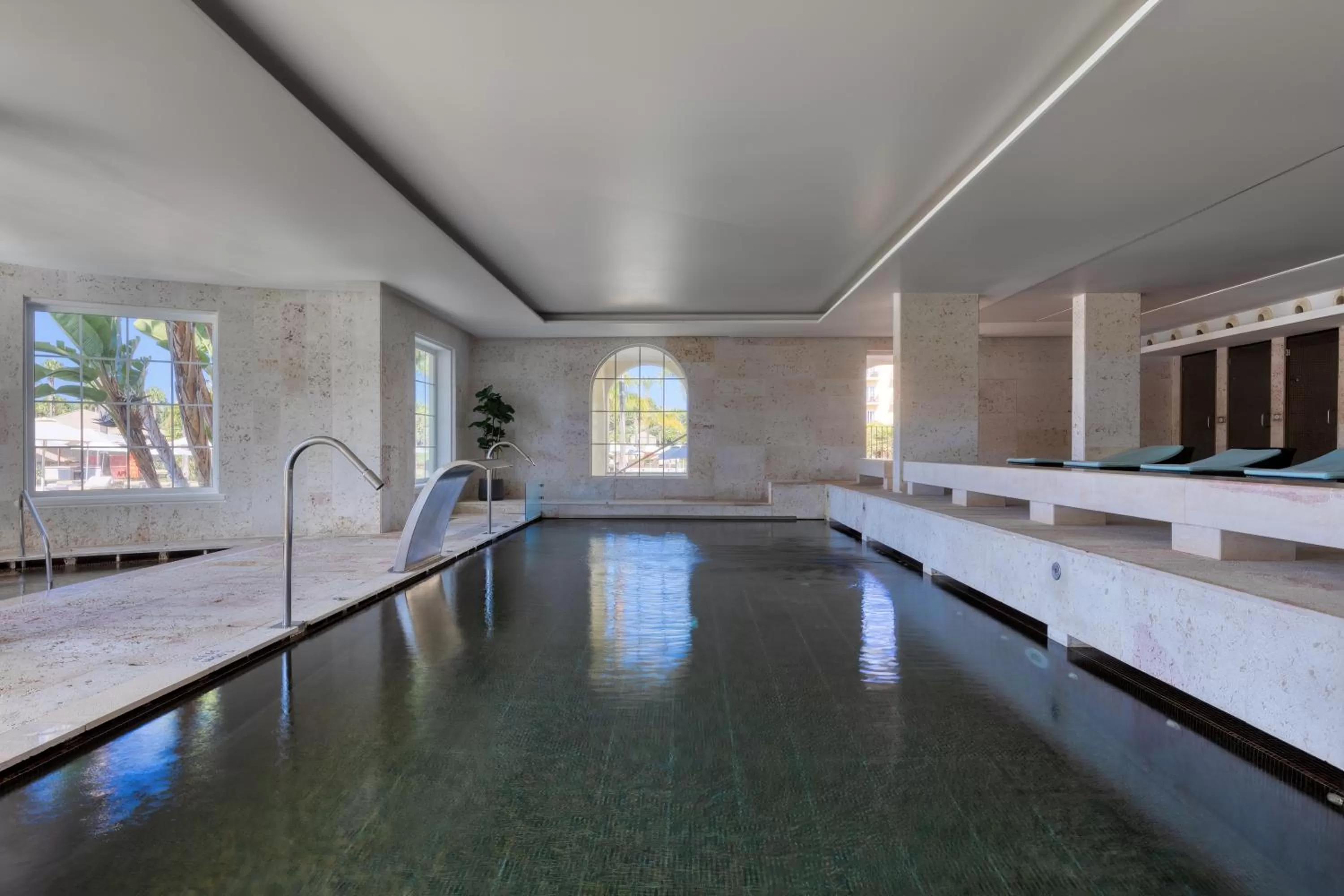 Spa and wellness centre/facilities in Domes Lake Algarve, Autograph Collection