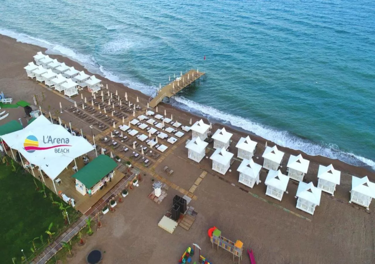 Beach, Bird's-eye View in Avion Suite Hotel
