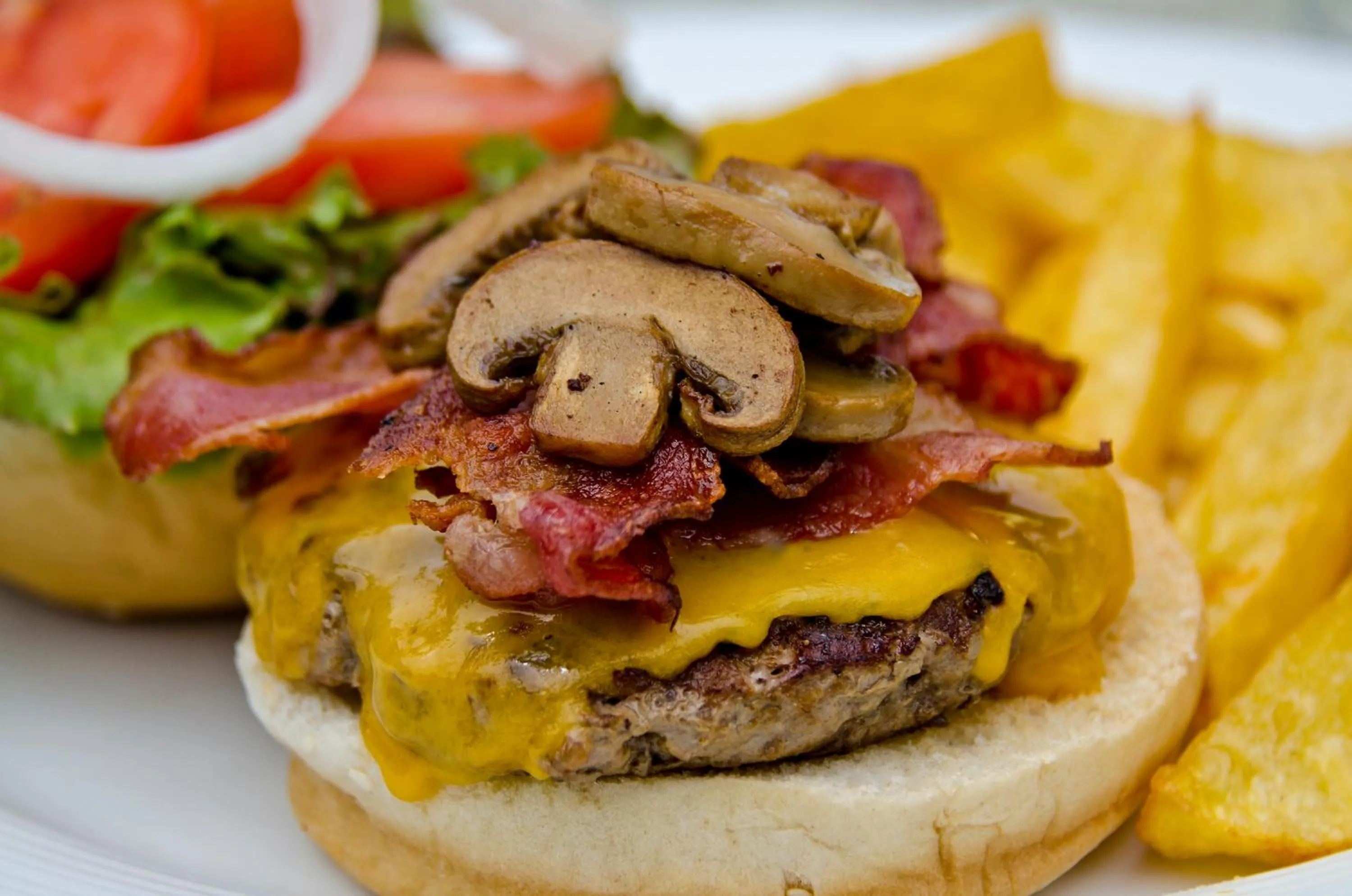 Food close-up in Mike's Dauin Dive Resort