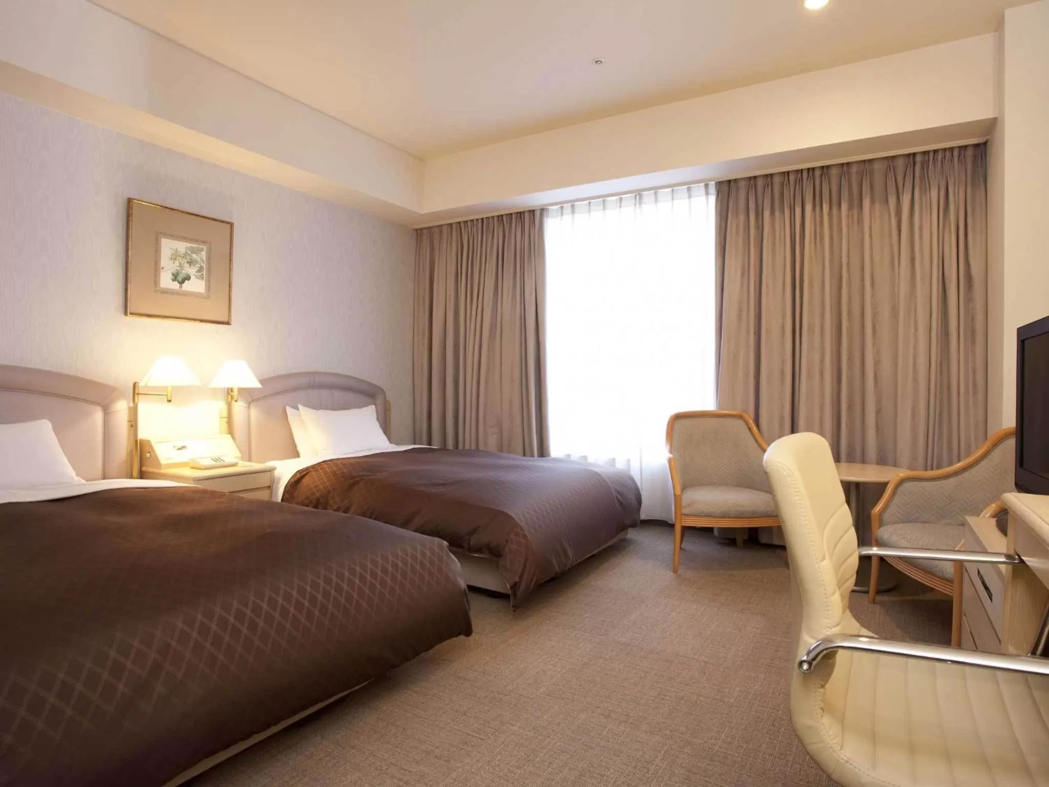 Standard Twin Room - Non-Smoking in Rembrandt Hotel Oita