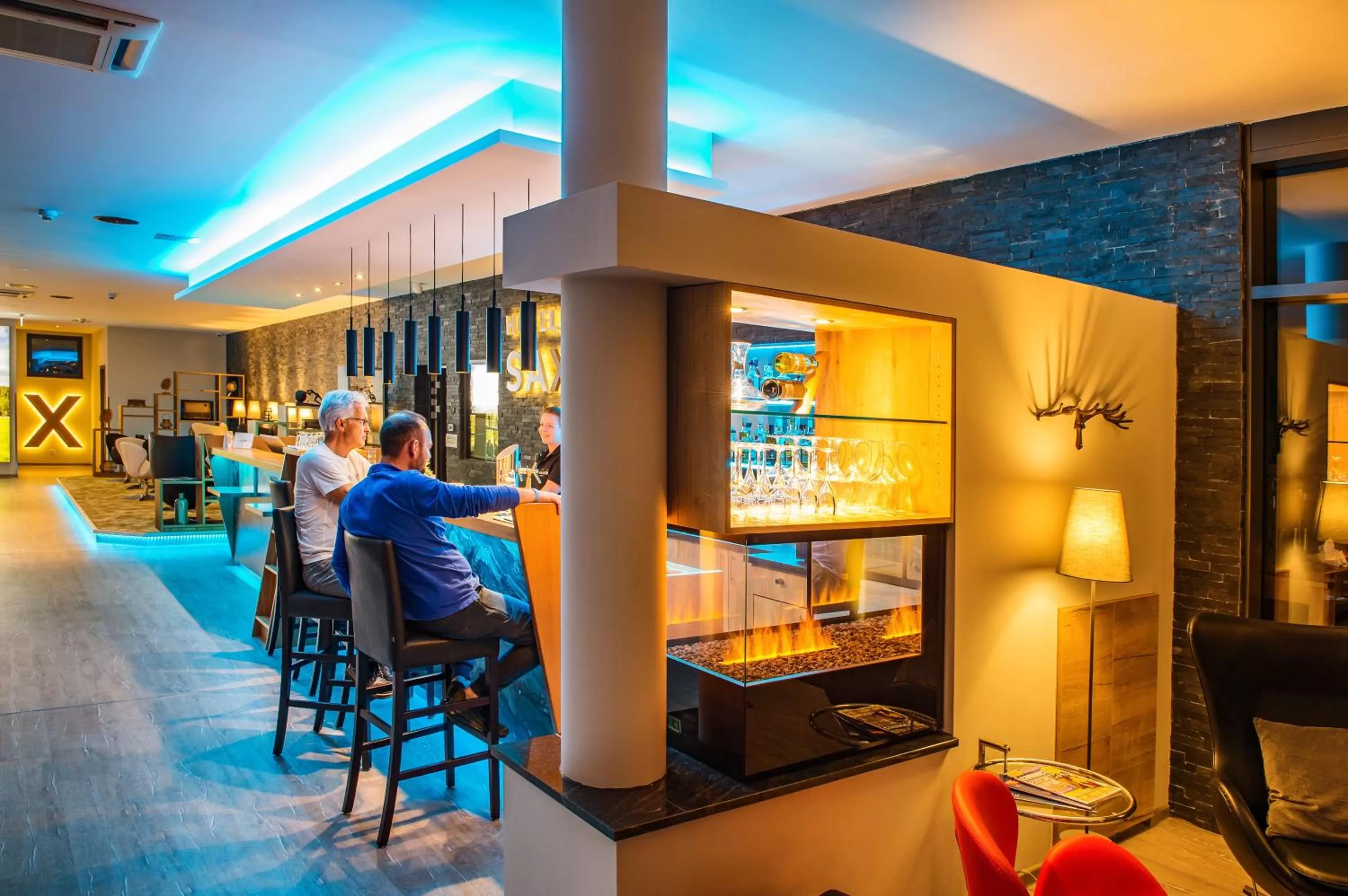 Restaurant/places to eat in AKZENT Hotel Villa Saxer