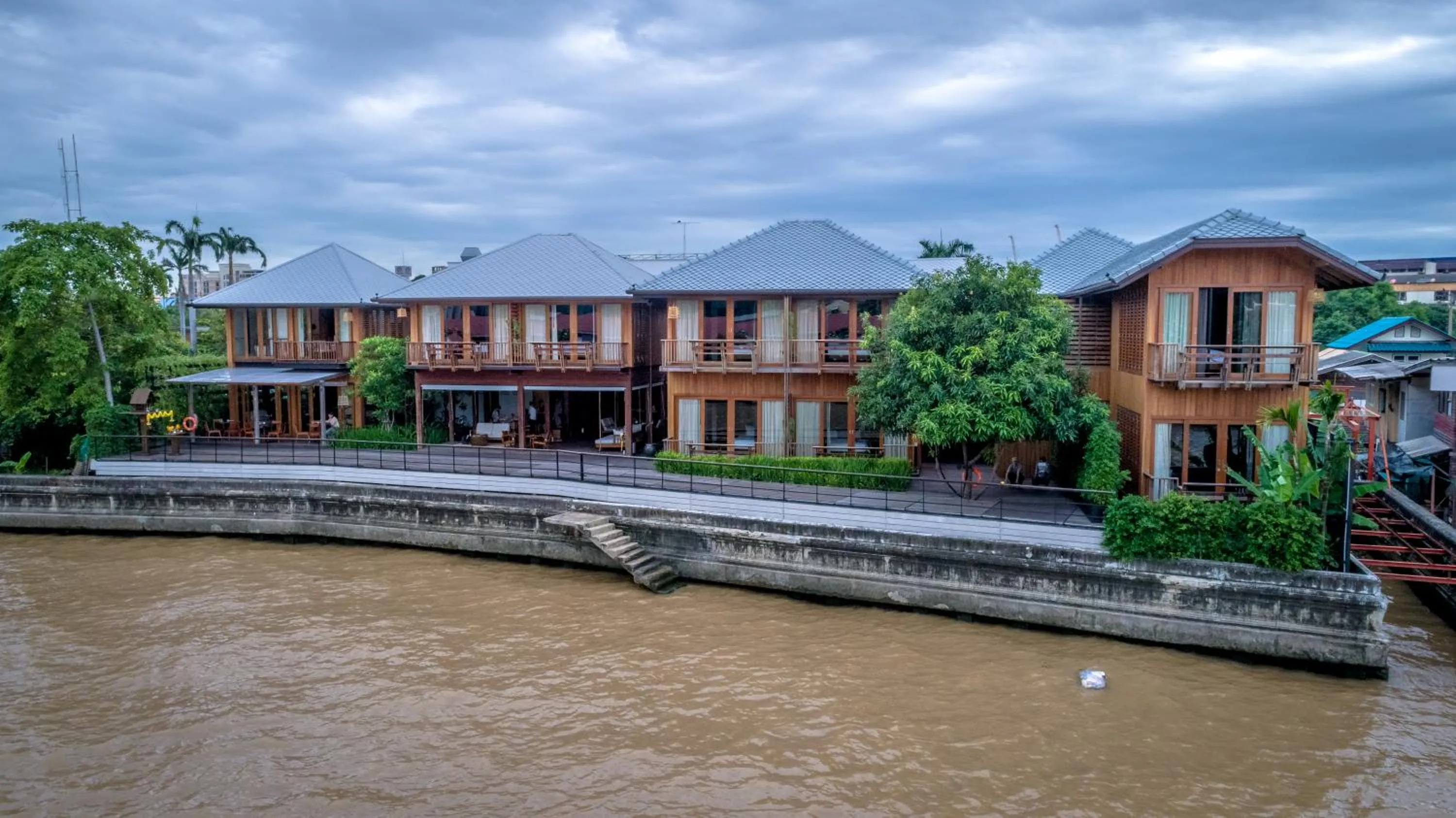 Bird's eye view in Chann Bangkok Noi
