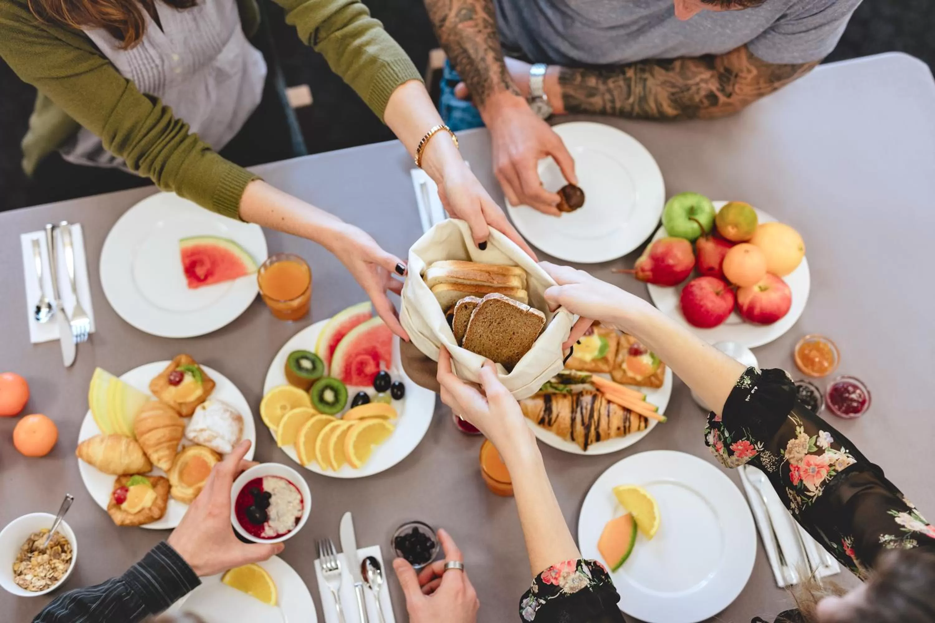 Buffet breakfast in Novotel Eindhoven