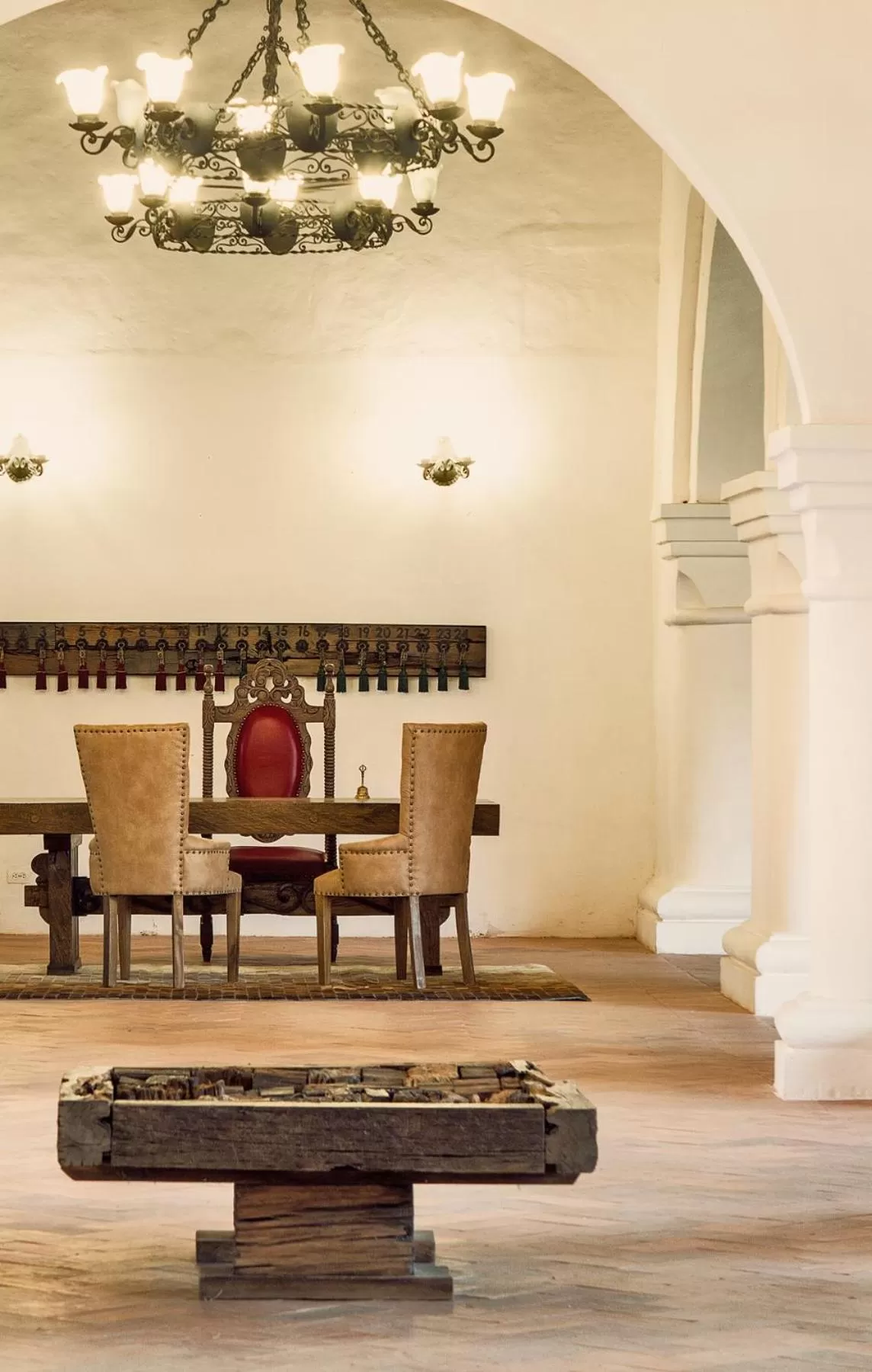 Lobby or reception in Hotel Doña Manuela